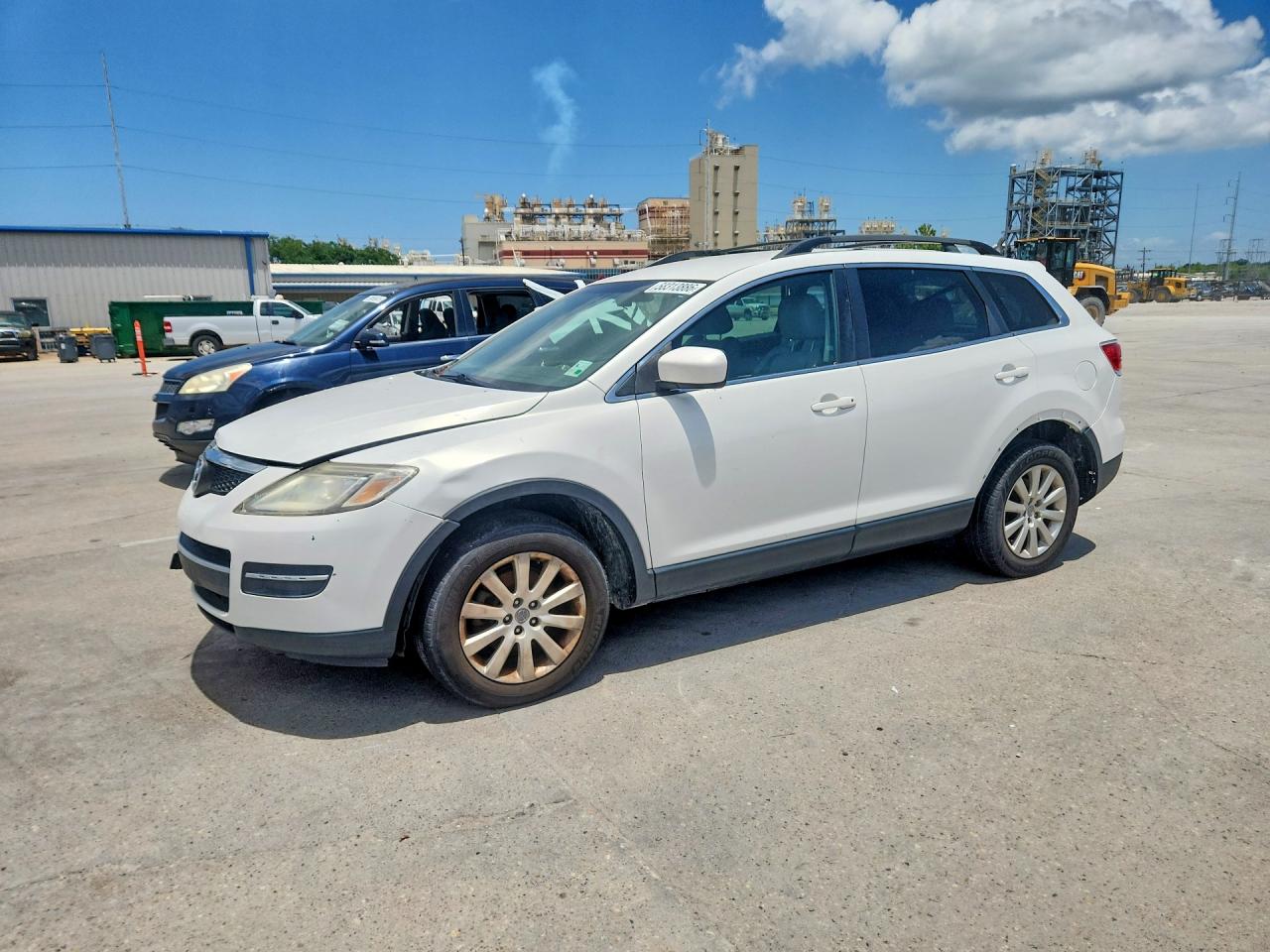 2008 Mazda Cx-9 White vin: JM3TB28AX80152015