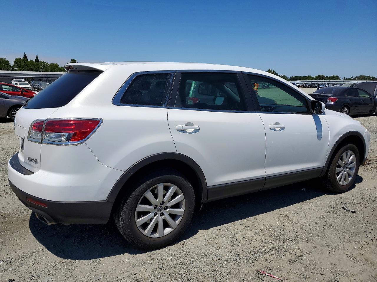 2007 Mazda Cx-9 White vin: JM3TB28C570116930
