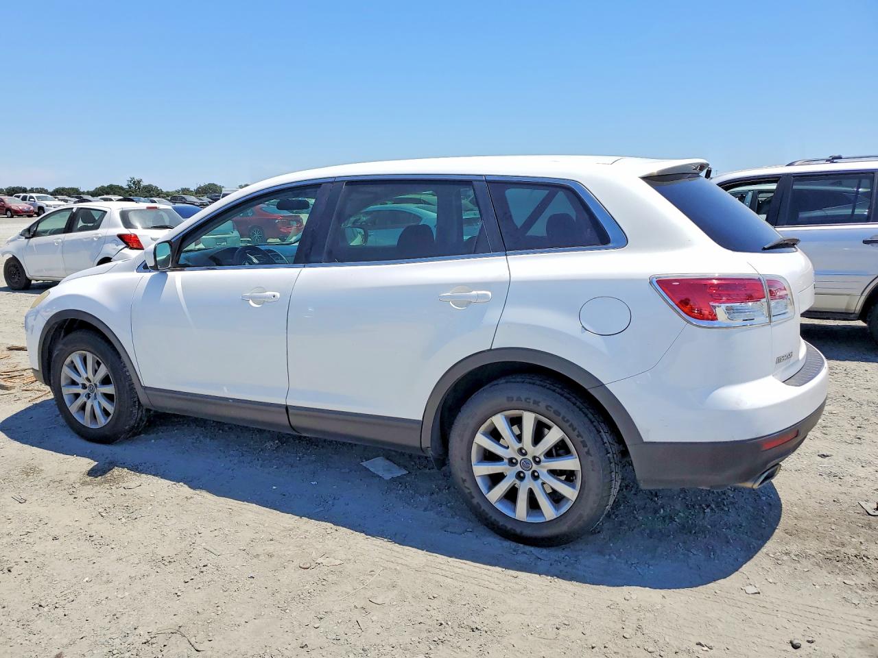 2007 Mazda Cx-9 White vin: JM3TB28C570116930