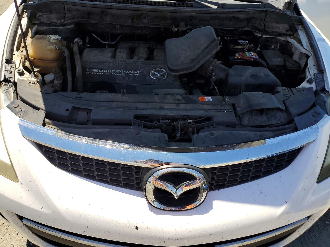2007 Mazda Cx-9 White vin: JM3TB28C570116930