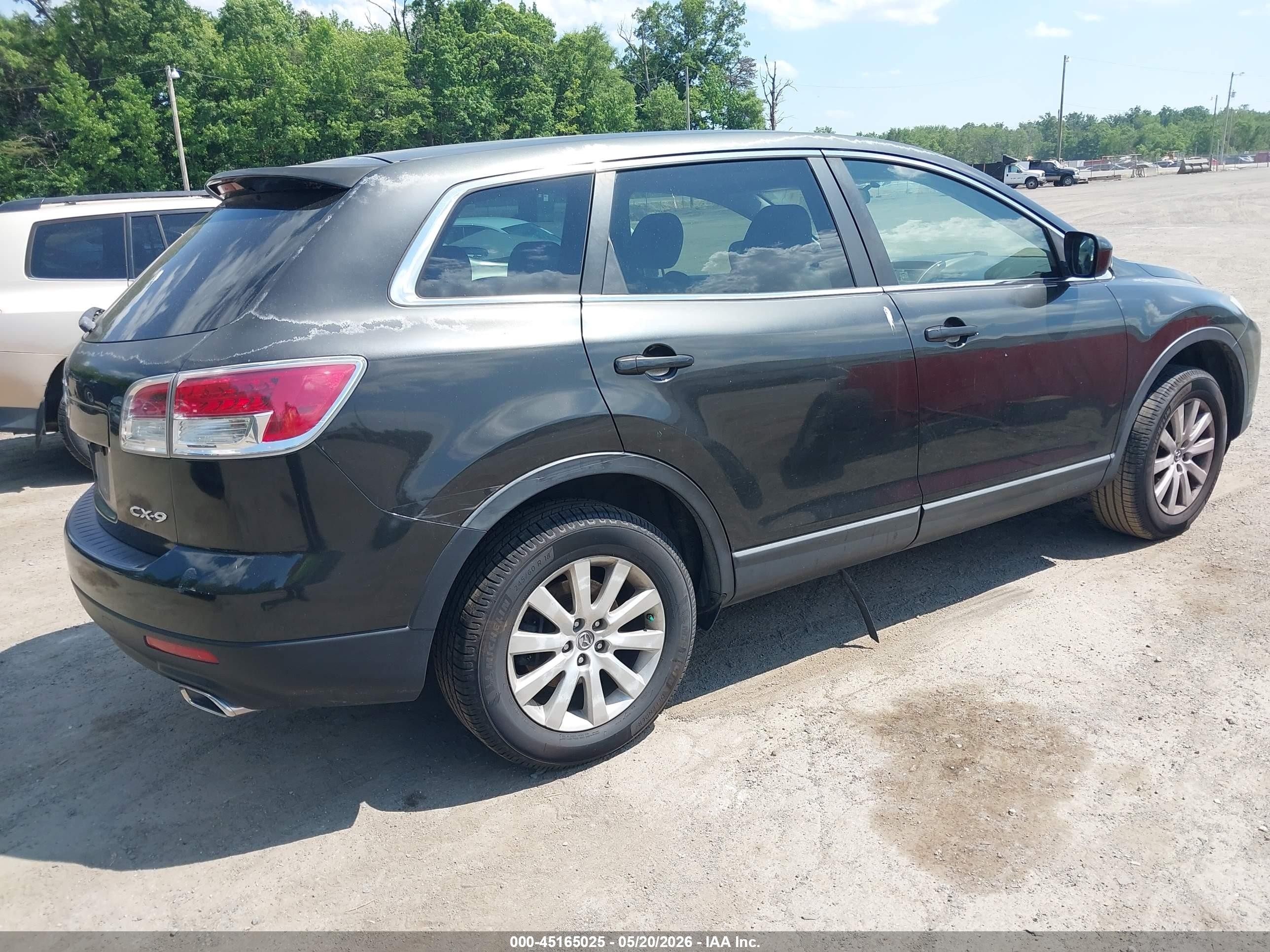2007 Mazda Cx-9 Touring Gray vin: JM3TB28CX70100626