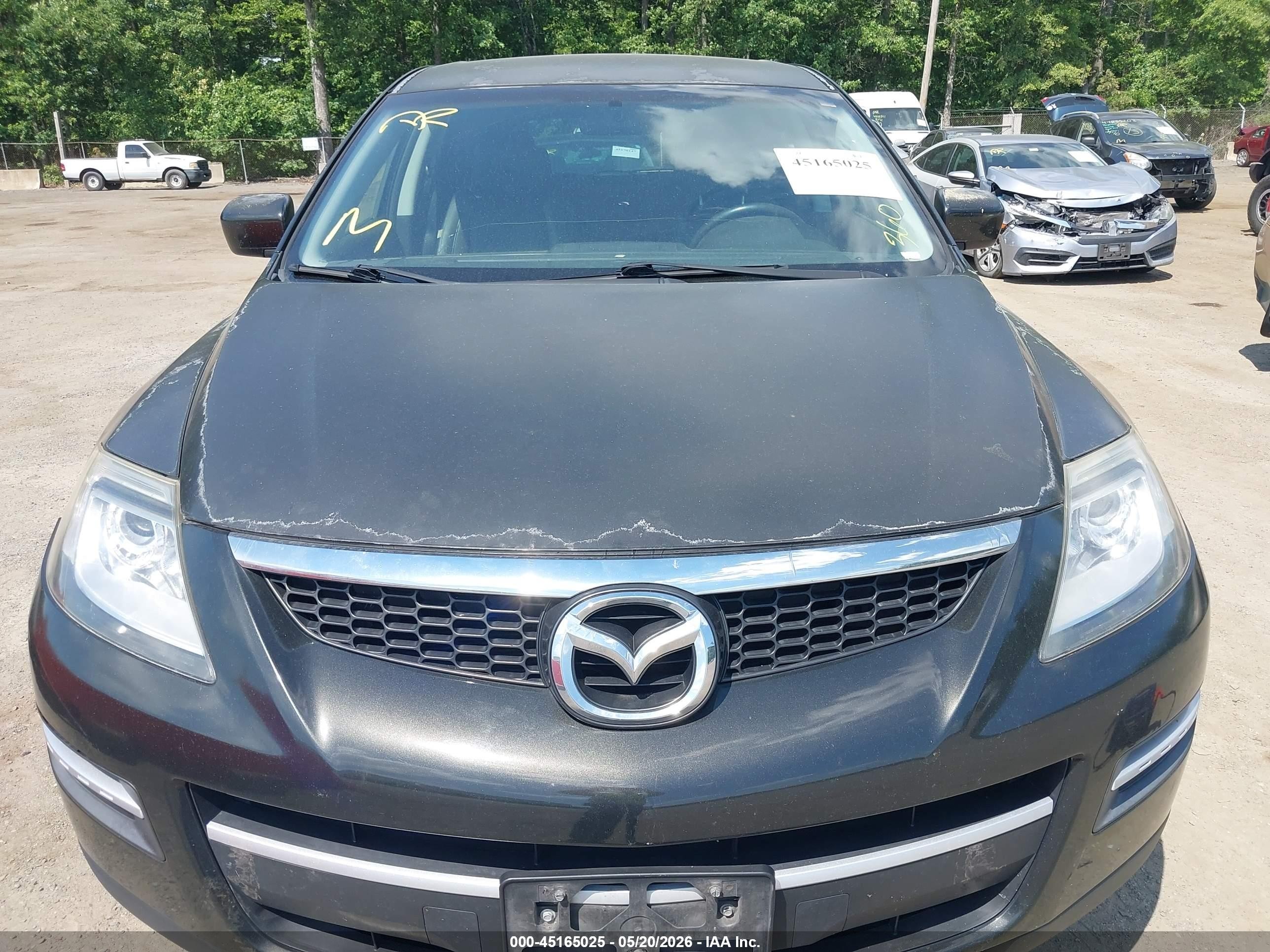 2007 Mazda Cx-9 Touring Gray vin: JM3TB28CX70100626