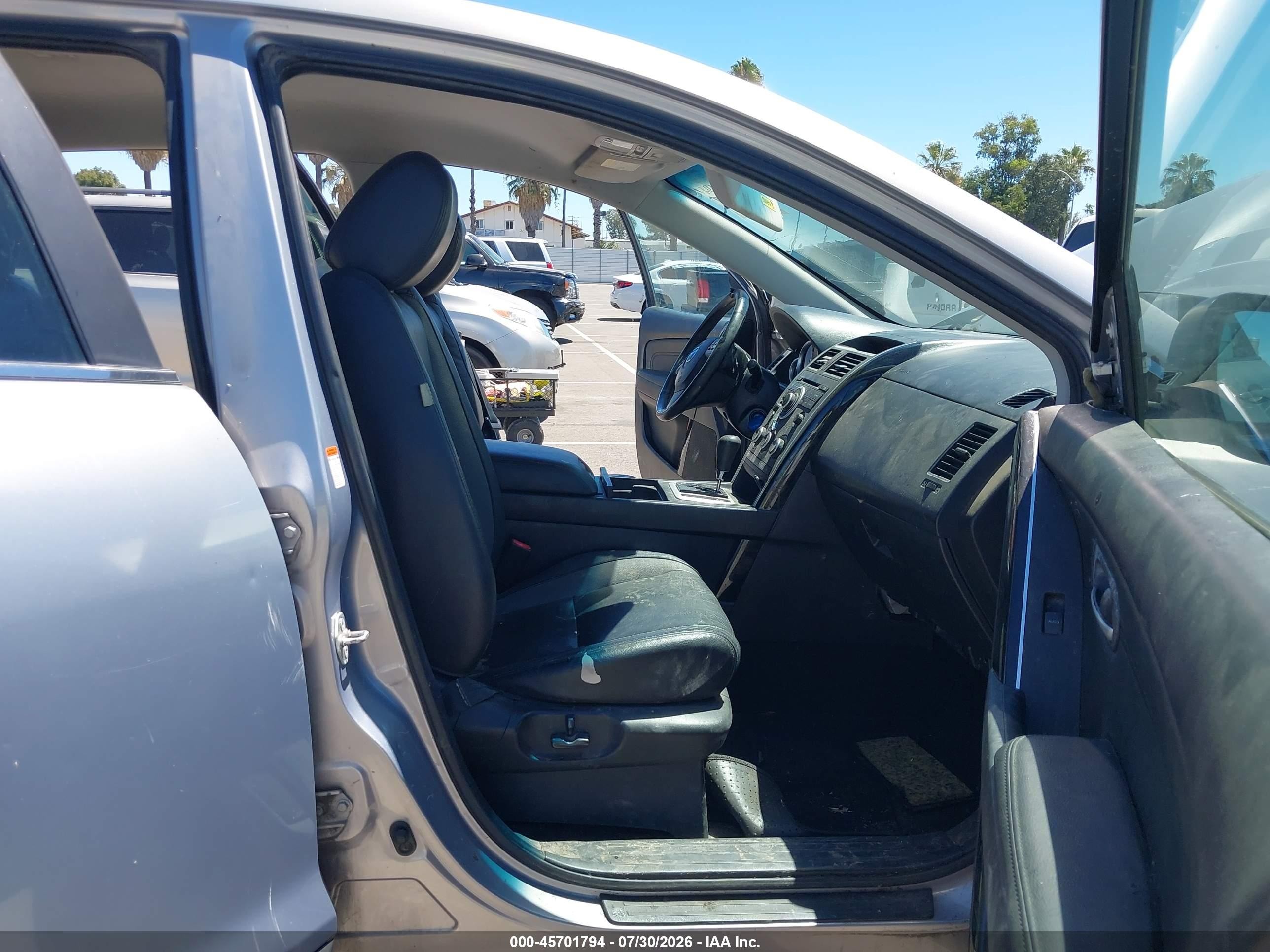 2008 Mazda Cx-9 Touring Silver vin: JM3TB28V180133615