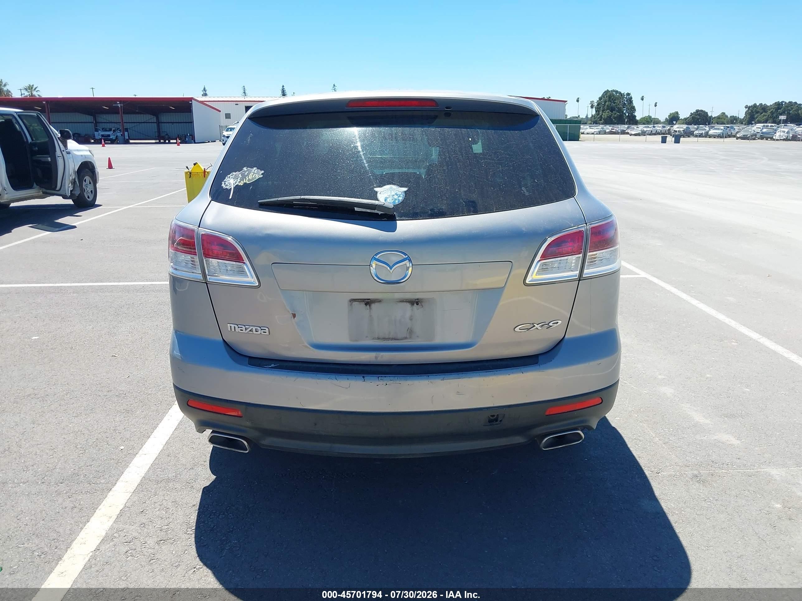 2008 Mazda Cx-9 Touring Silver vin: JM3TB28V180133615