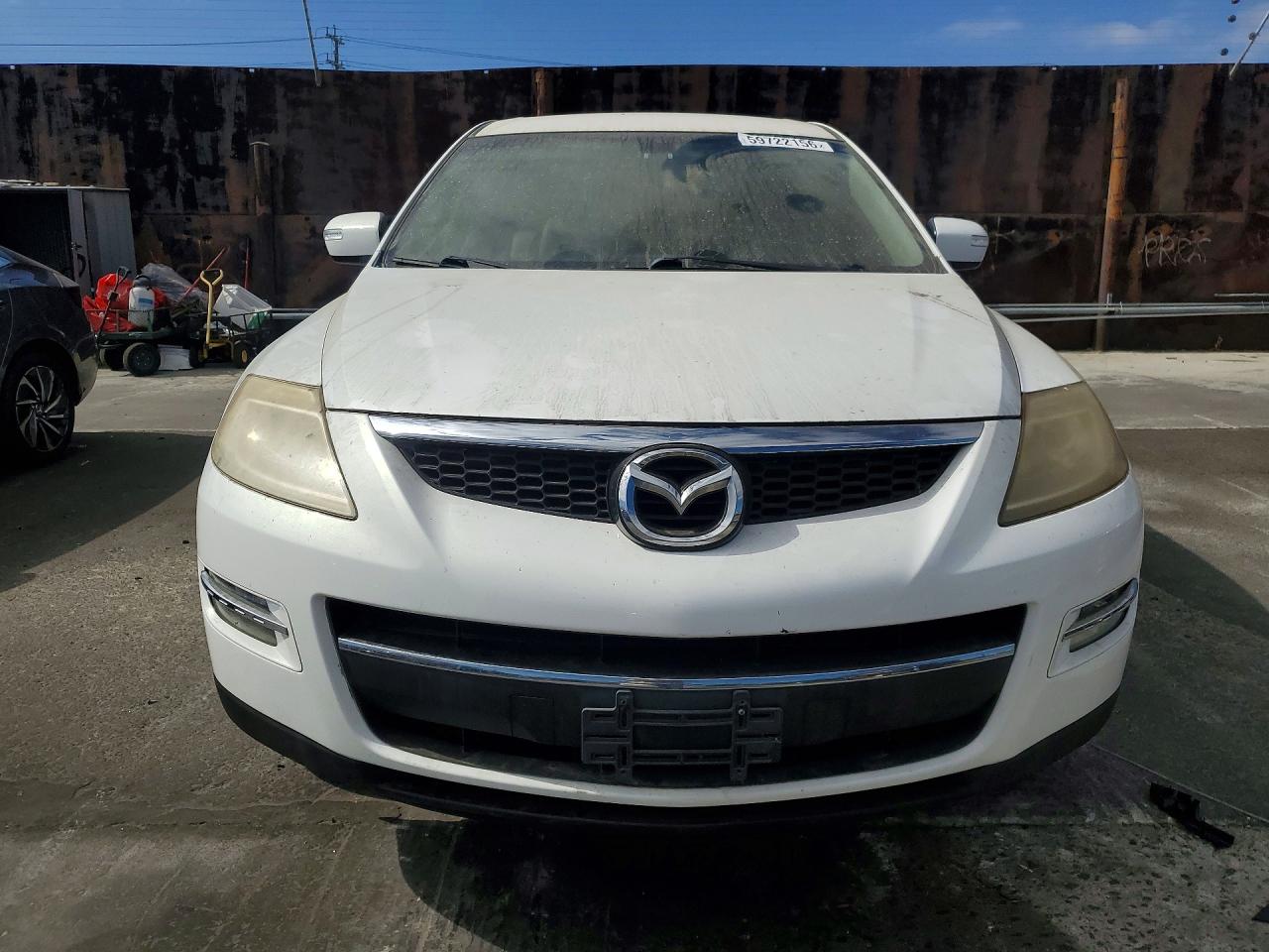 2008 Mazda Cx-9 White vin: JM3TB28V180147630