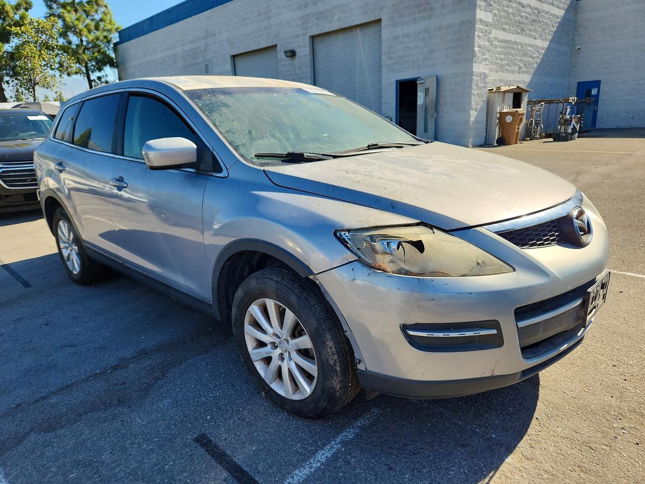 2008 Mazda Cx-9 Silver vin: JM3TB28V480127467