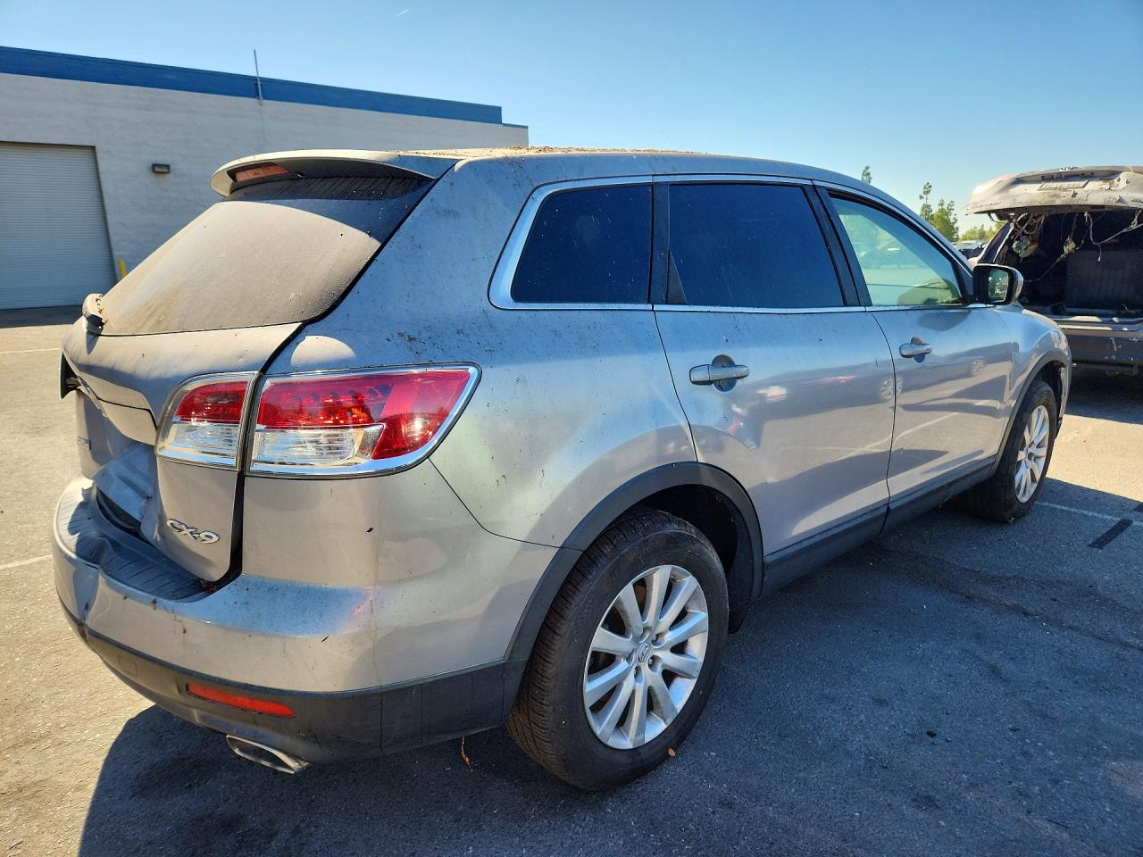 2008 Mazda Cx-9 Silver vin: JM3TB28V480127467