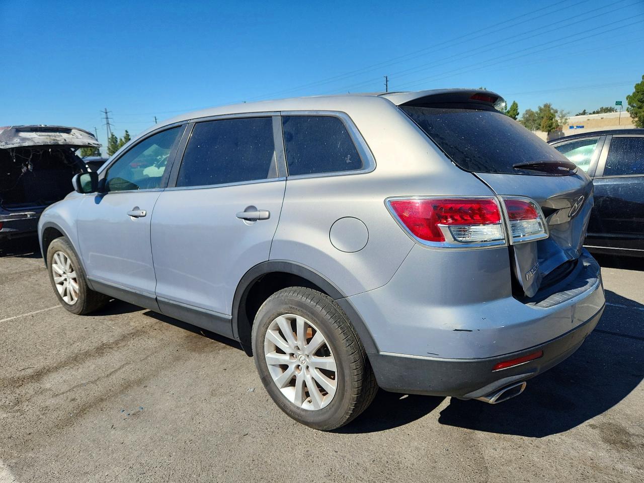2008 Mazda Cx-9 Silver vin: JM3TB28V480127467