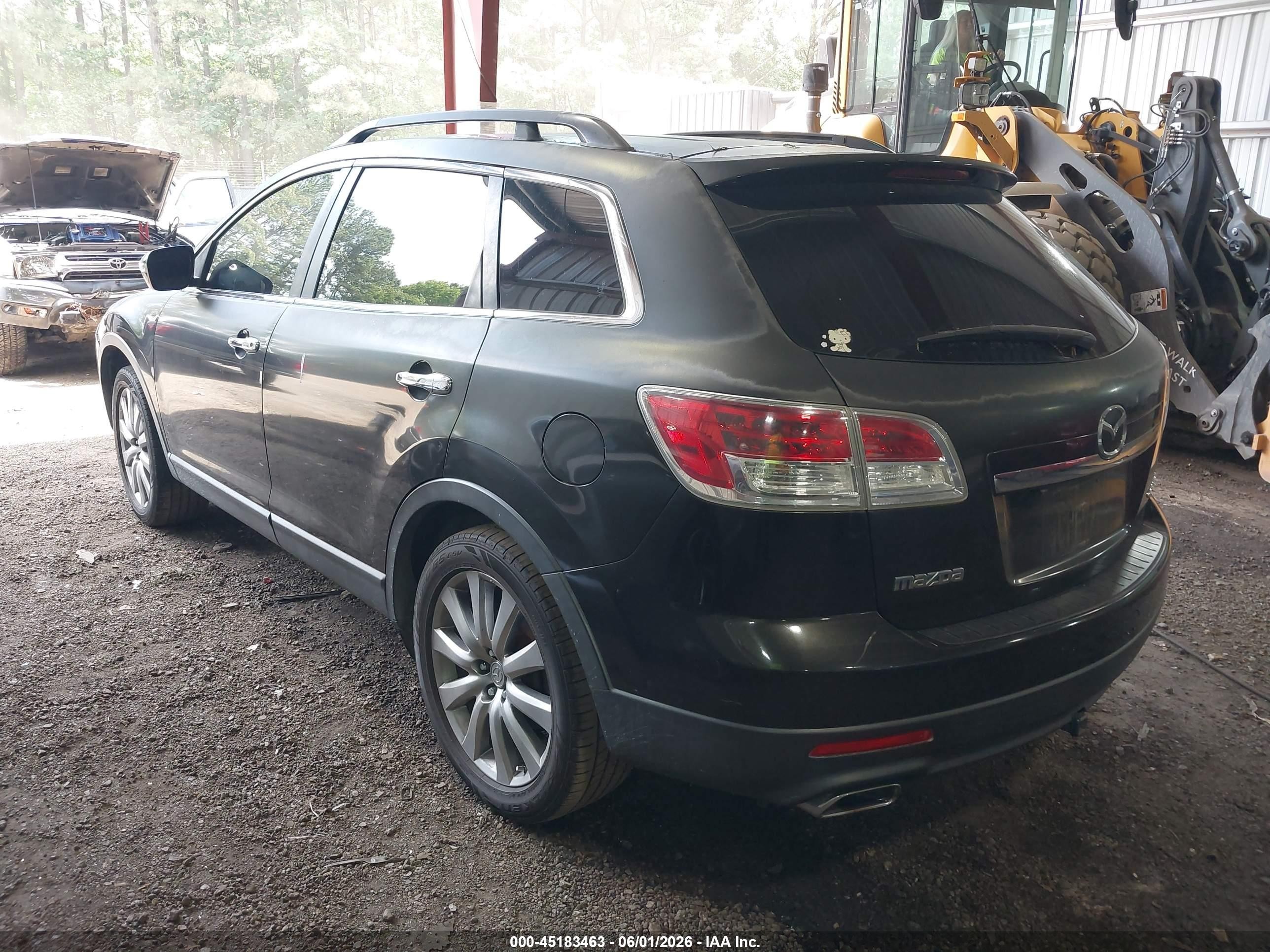 2008 Mazda Cx-9 Grand Touring Черный vin: JM3TB28V480131275