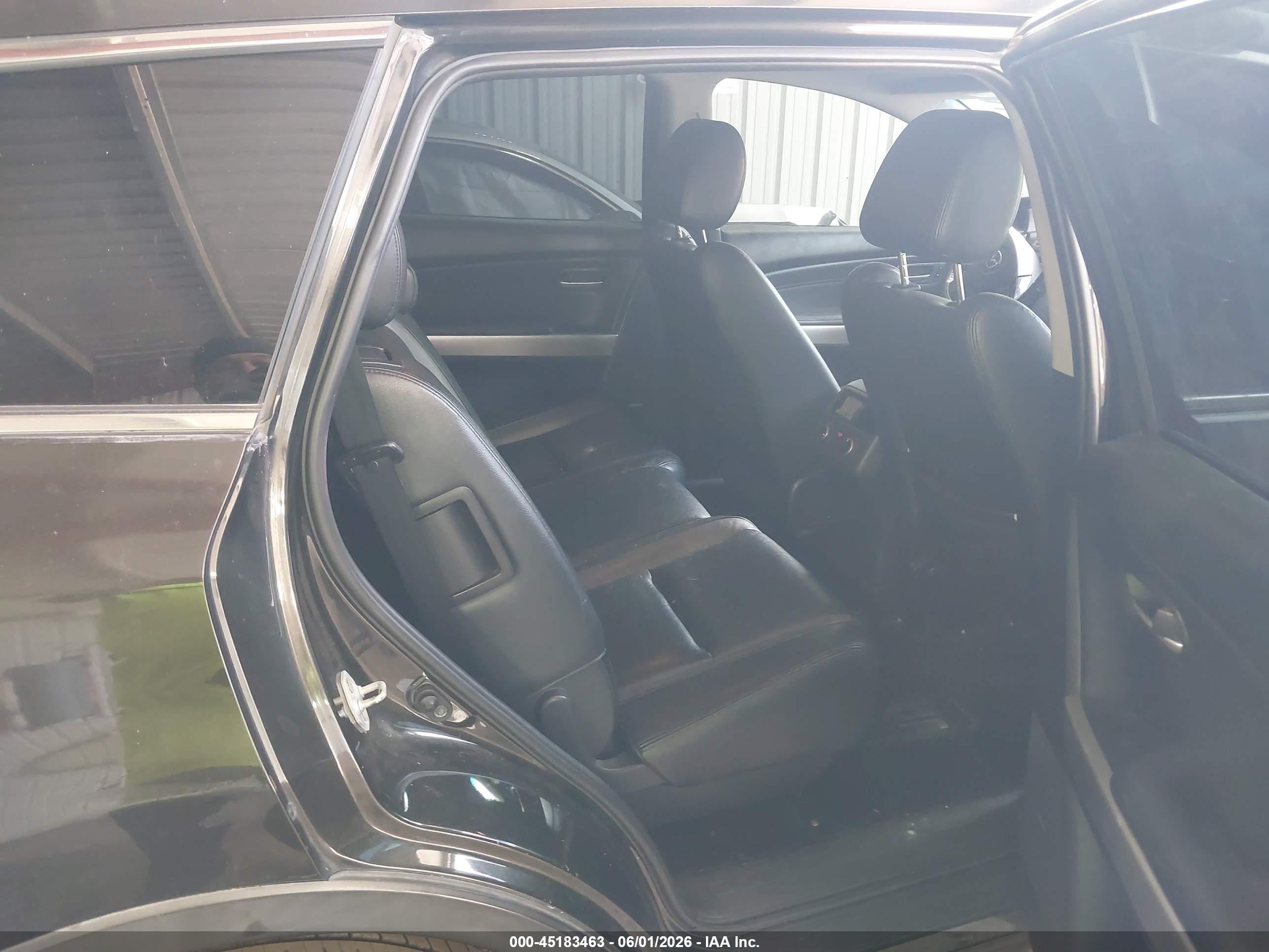 2008 Mazda Cx-9 Grand Touring Черный vin: JM3TB28V480131275