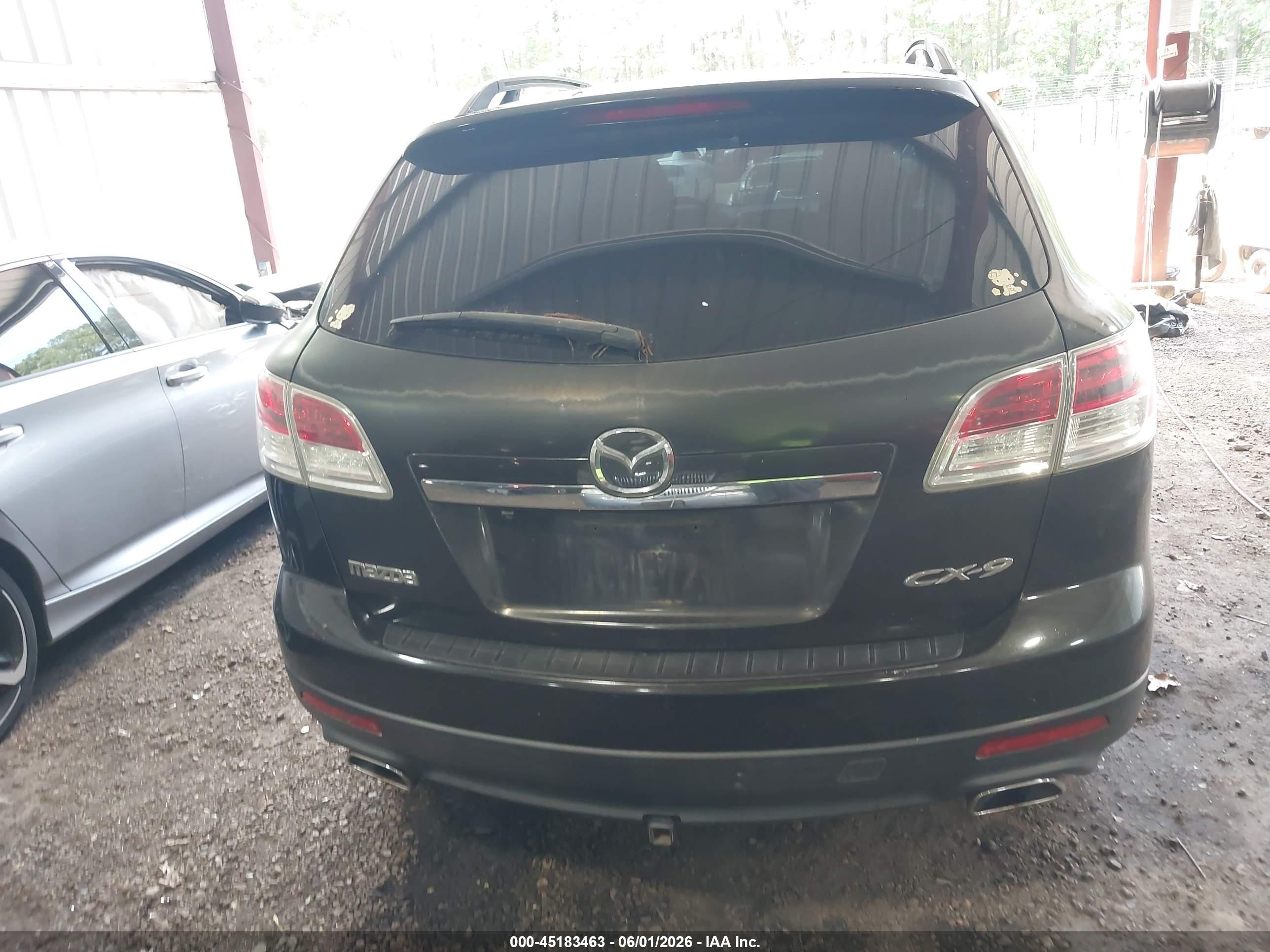 2008 Mazda Cx-9 Grand Touring Черный vin: JM3TB28V480131275