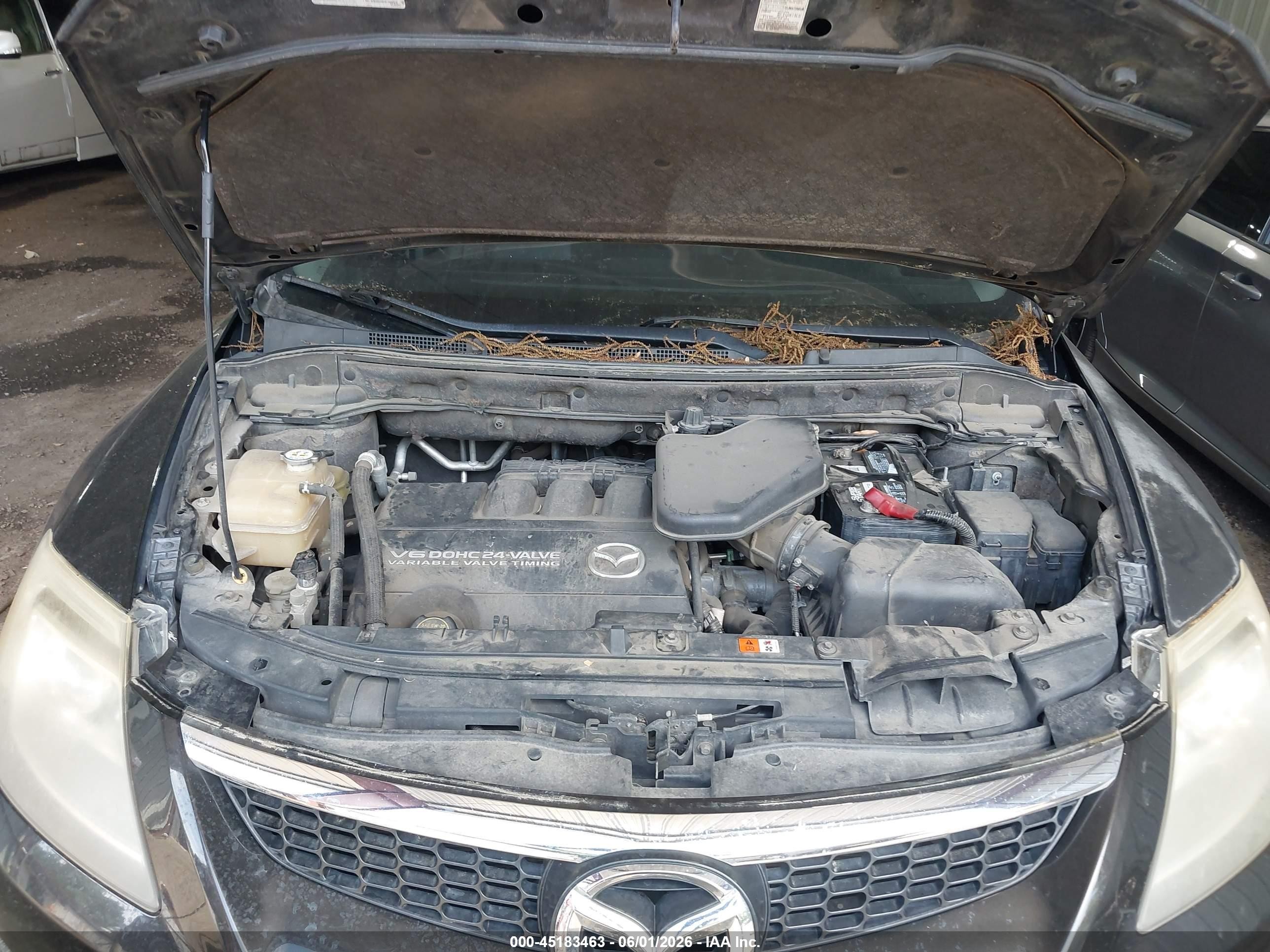 2008 Mazda Cx-9 Grand Touring Черный vin: JM3TB28V480131275