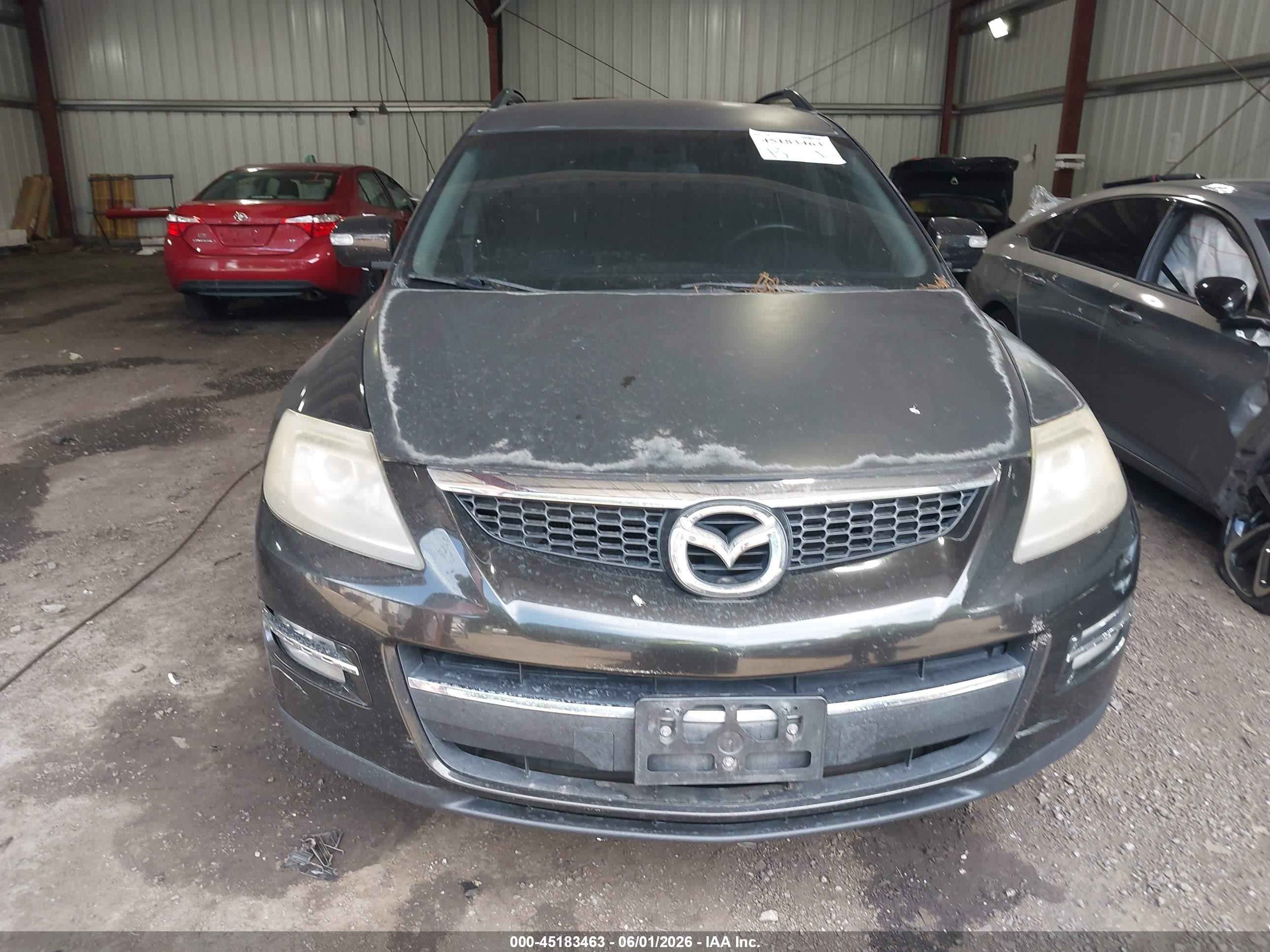 2008 Mazda Cx-9 Grand Touring Черный vin: JM3TB28V480131275