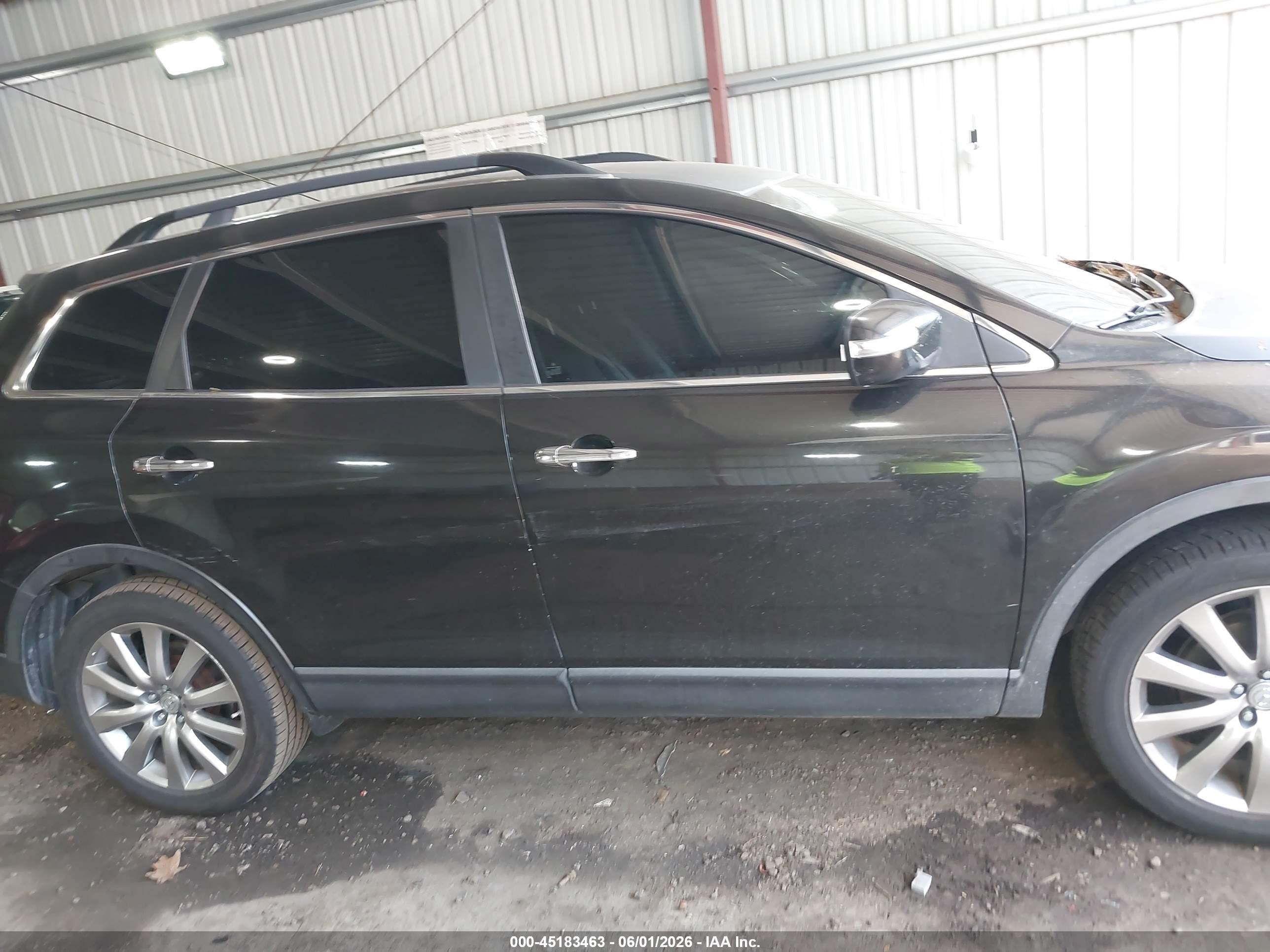 2008 Mazda Cx-9 Grand Touring Черный vin: JM3TB28V480131275