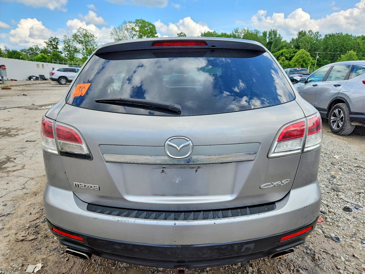 2009 Mazda Cx-9 Silver vin: JM3TB28V490179845