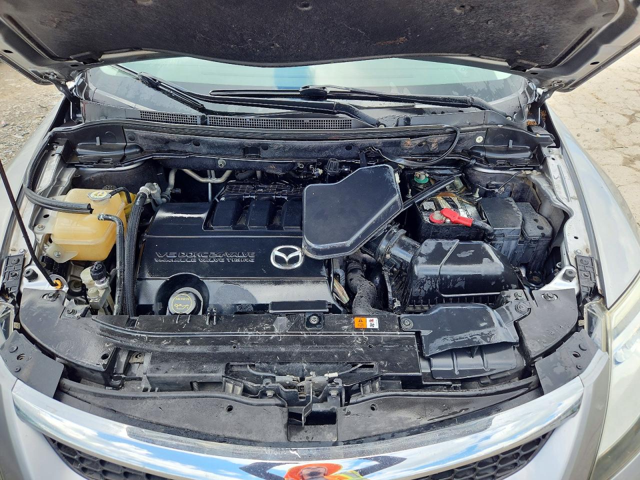 2009 Mazda Cx-9 Silver vin: JM3TB28V490179845