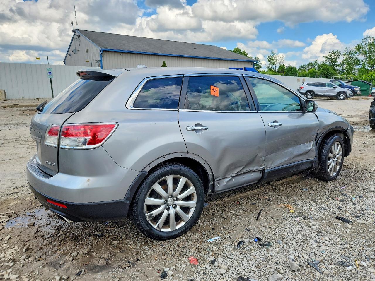 2009 Mazda Cx-9 Silver vin: JM3TB28V490179845