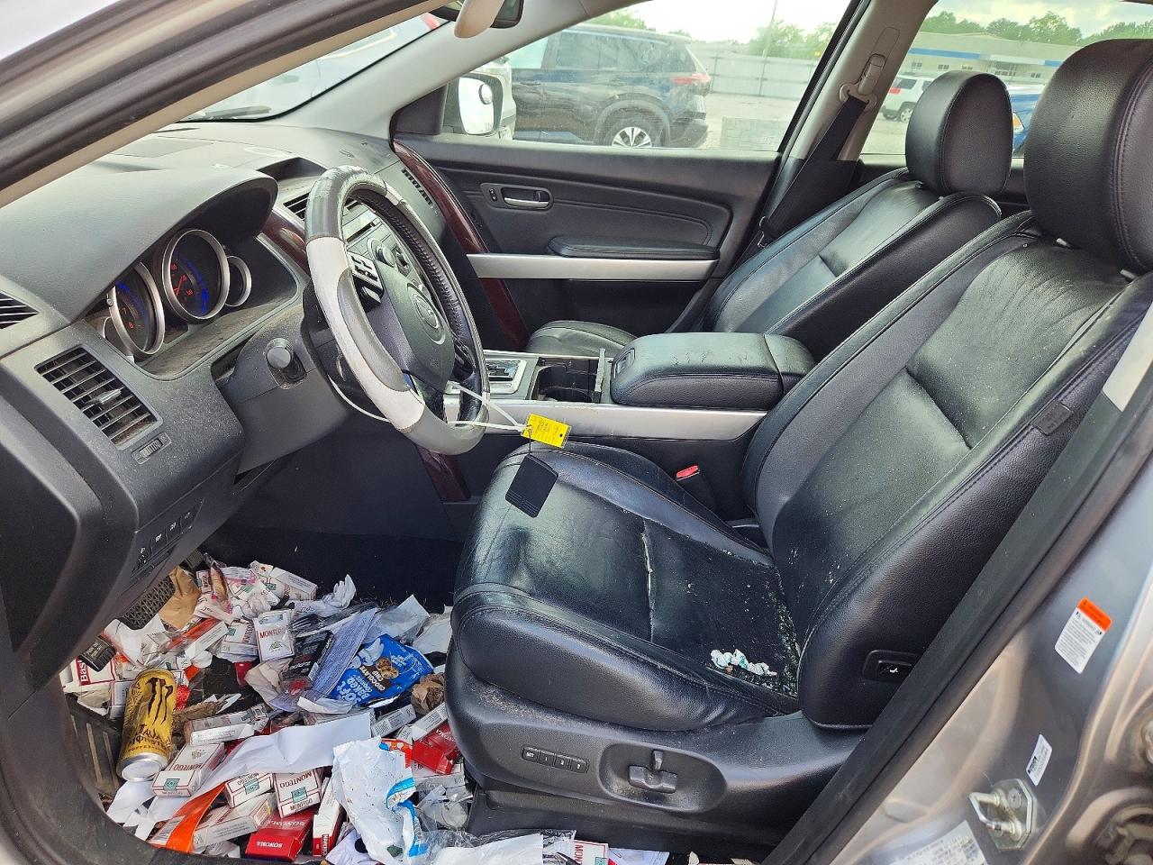 2009 Mazda Cx-9 Silver vin: JM3TB28V490179845