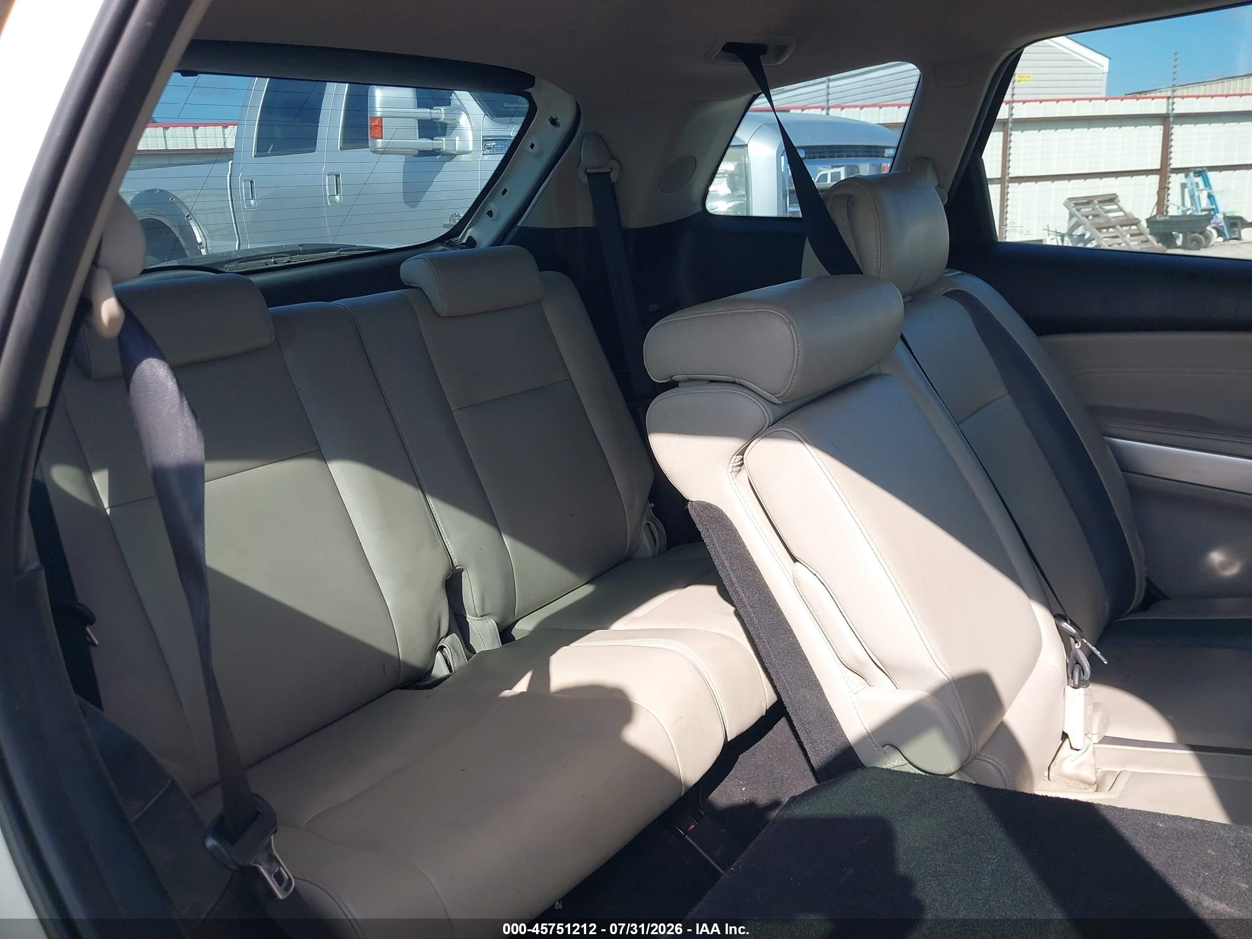 2008 Mazda Cx-9 Grand Touring Белый vin: JM3TB28V580158629