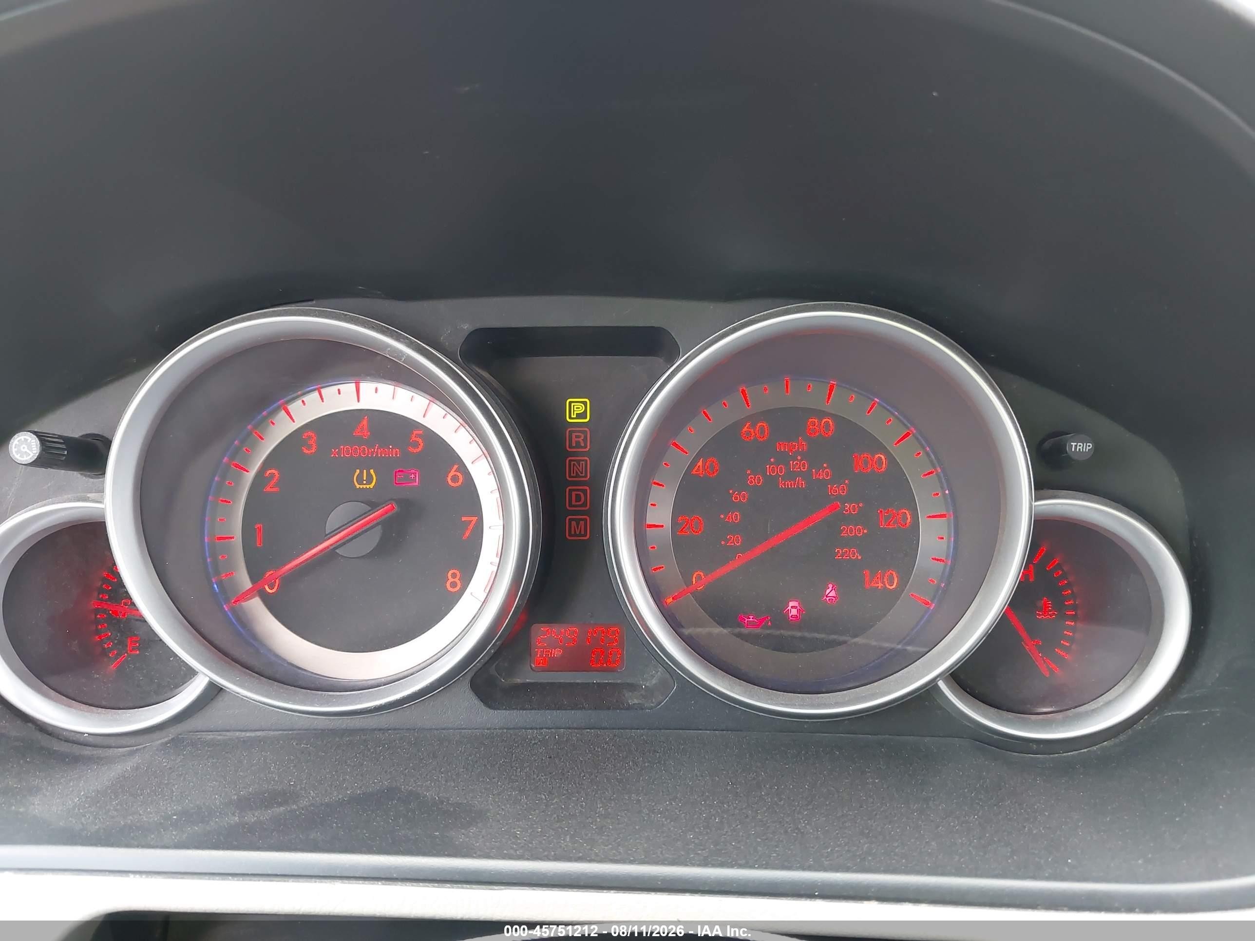2008 Mazda Cx-9 Grand Touring Белый vin: JM3TB28V580158629
