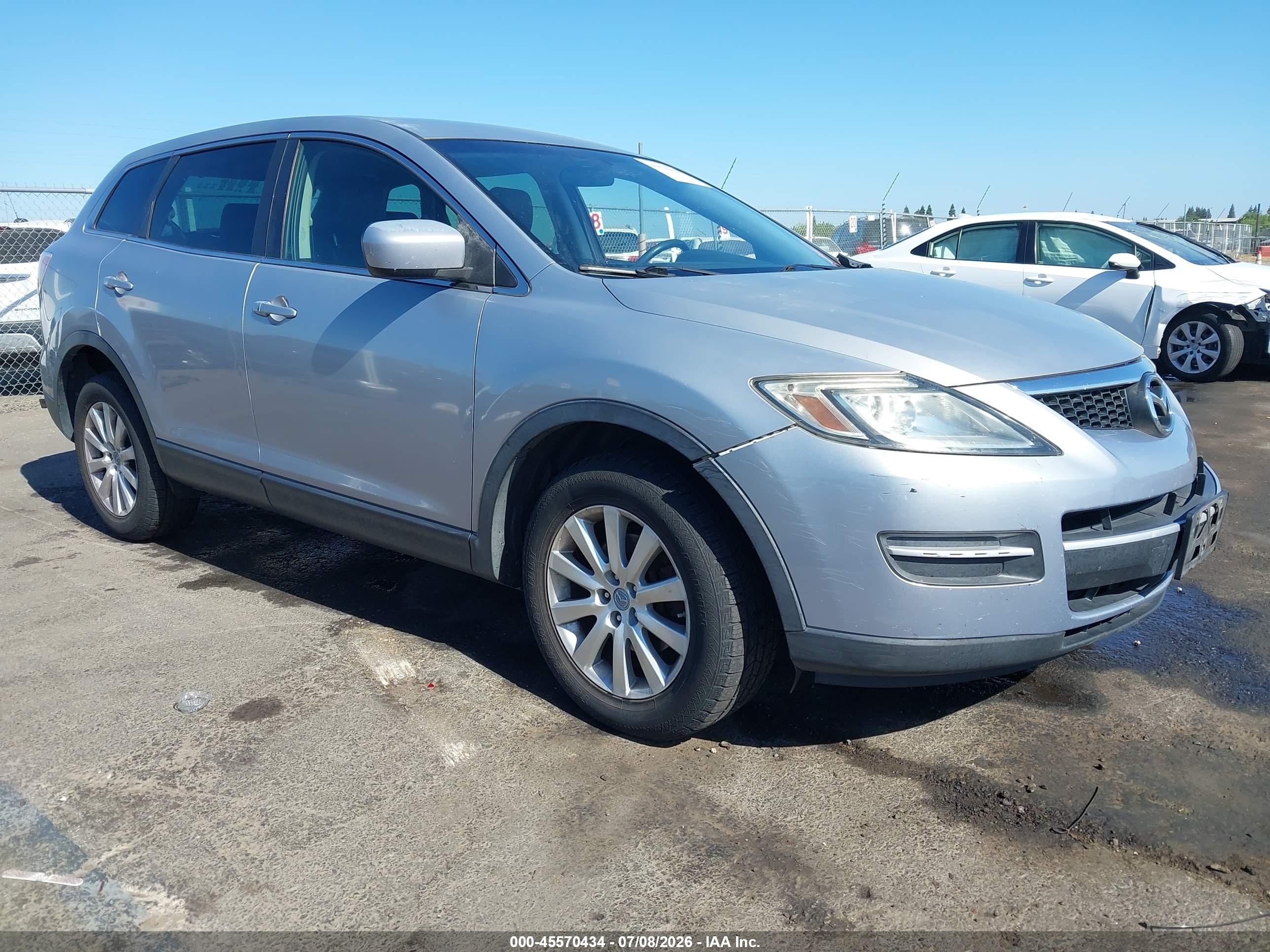 2008 Mazda Cx-9 Touring Серый vin: JM3TB28V980123561