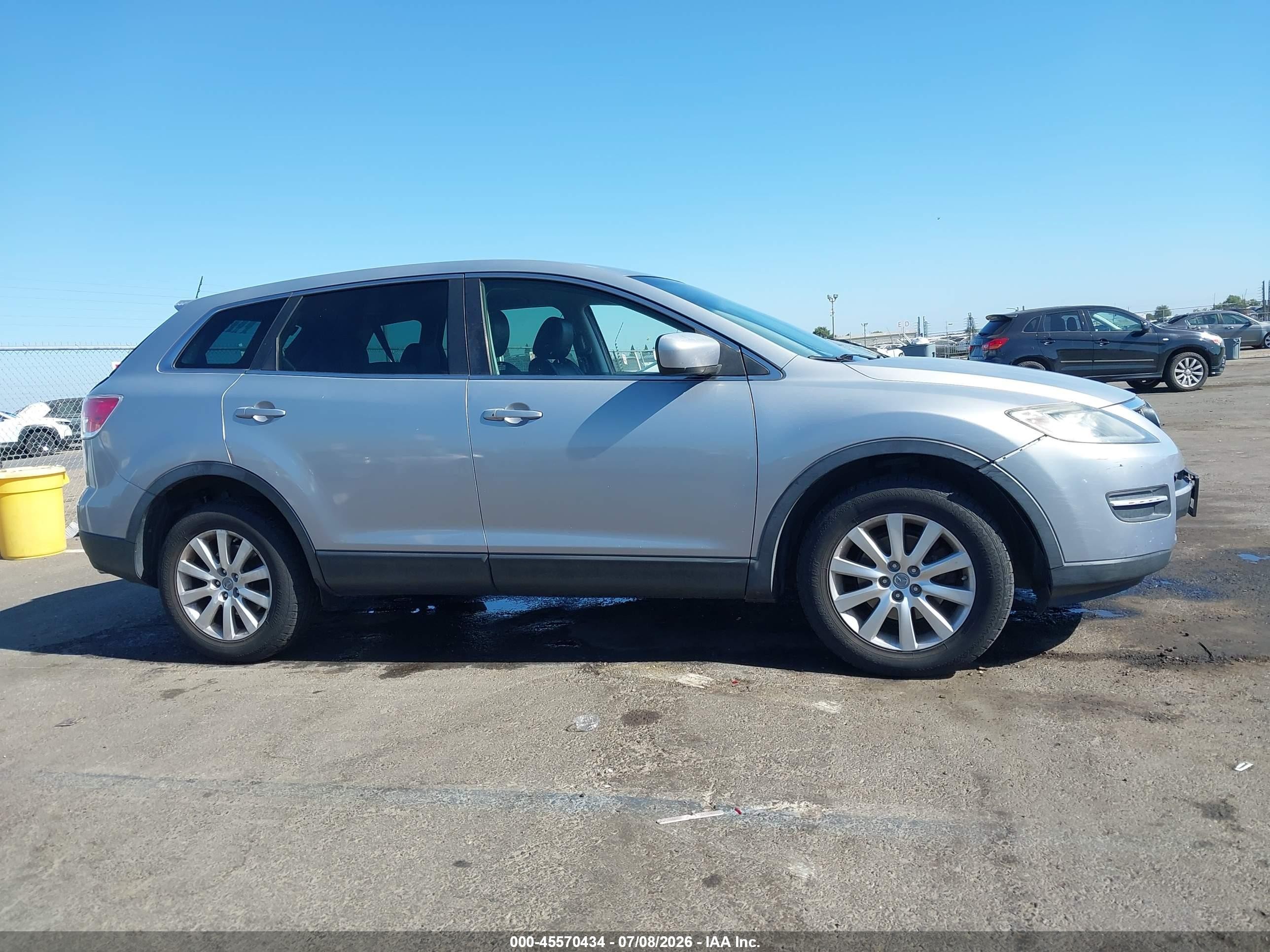 2008 Mazda Cx-9 Touring Gray vin: JM3TB28V980123561