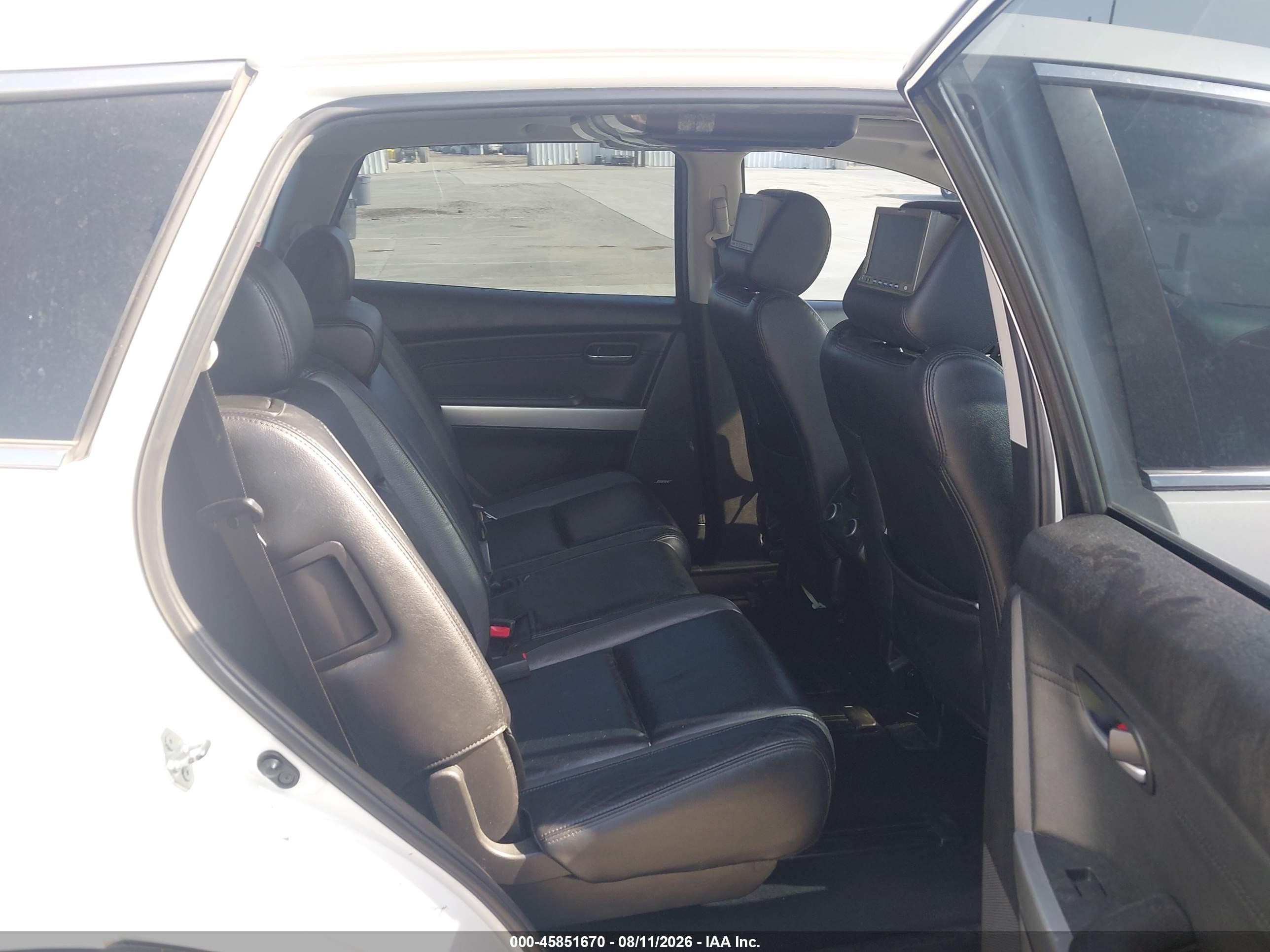 2009 Mazda Cx-9 Grand Touring White vin: JM3TB28V990177654
