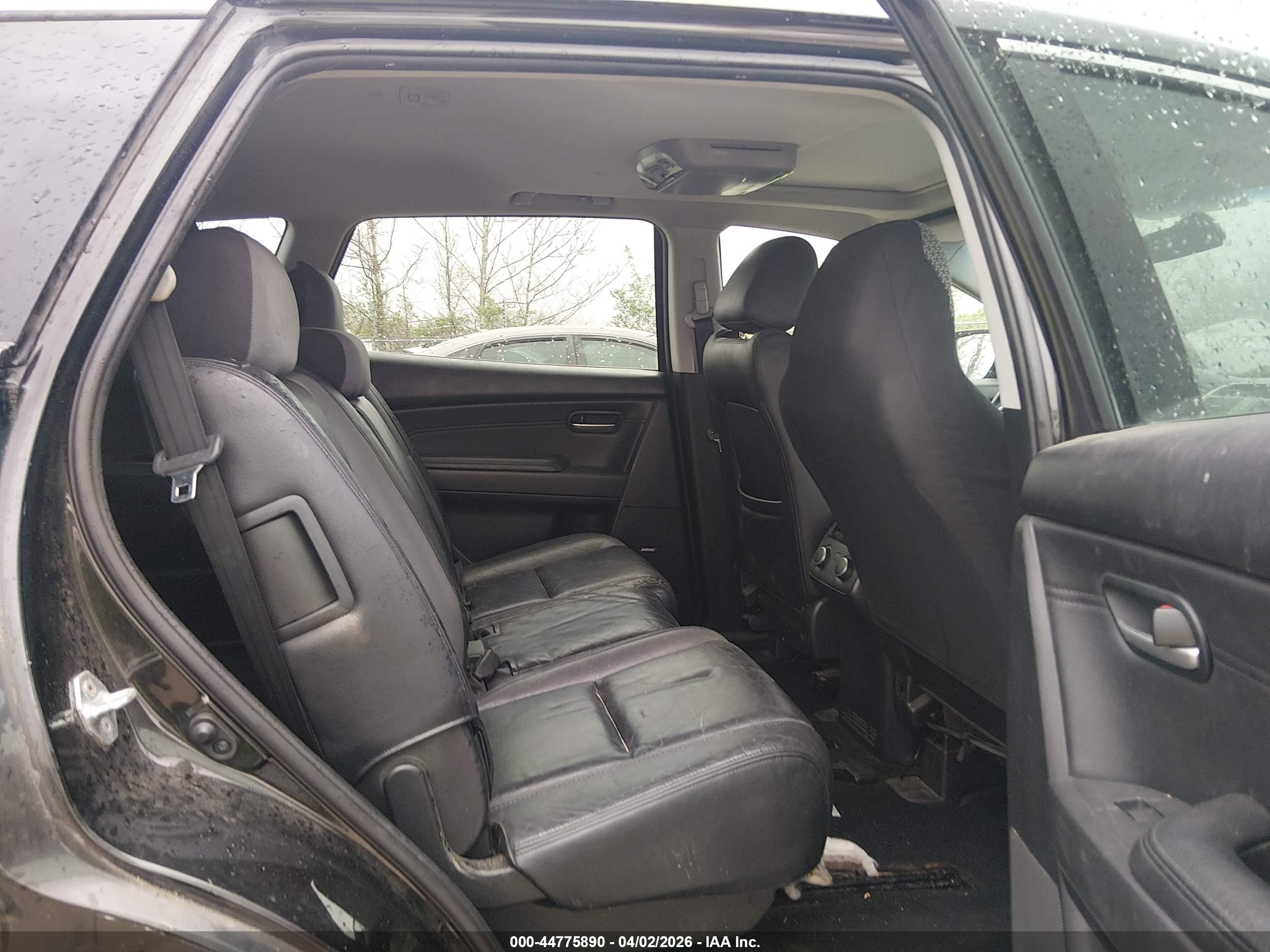2007 Mazda Cx-9 Touring Black vin: JM3TB28Y270112474