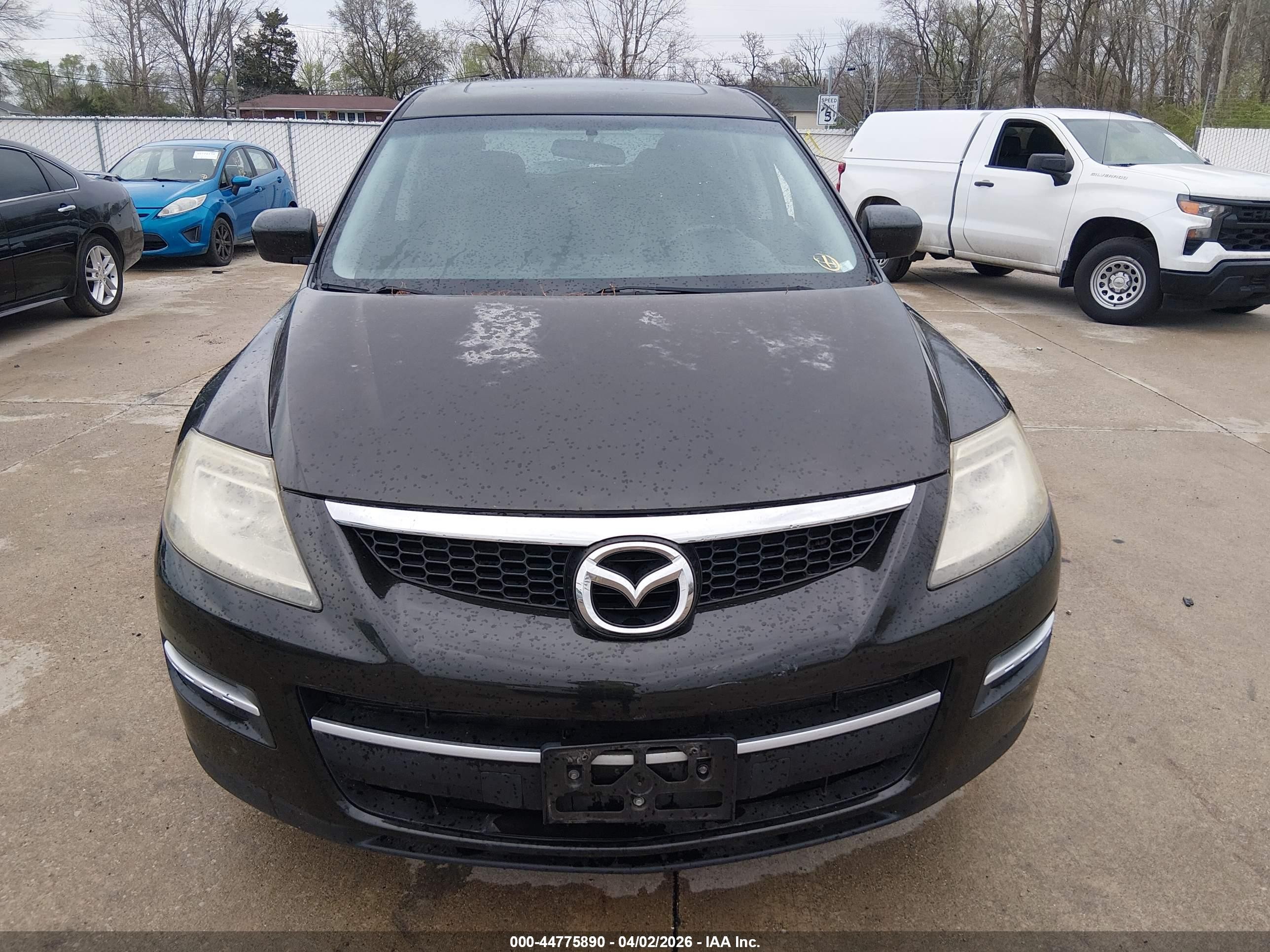 2007 Mazda Cx-9 Touring Black vin: JM3TB28Y270112474