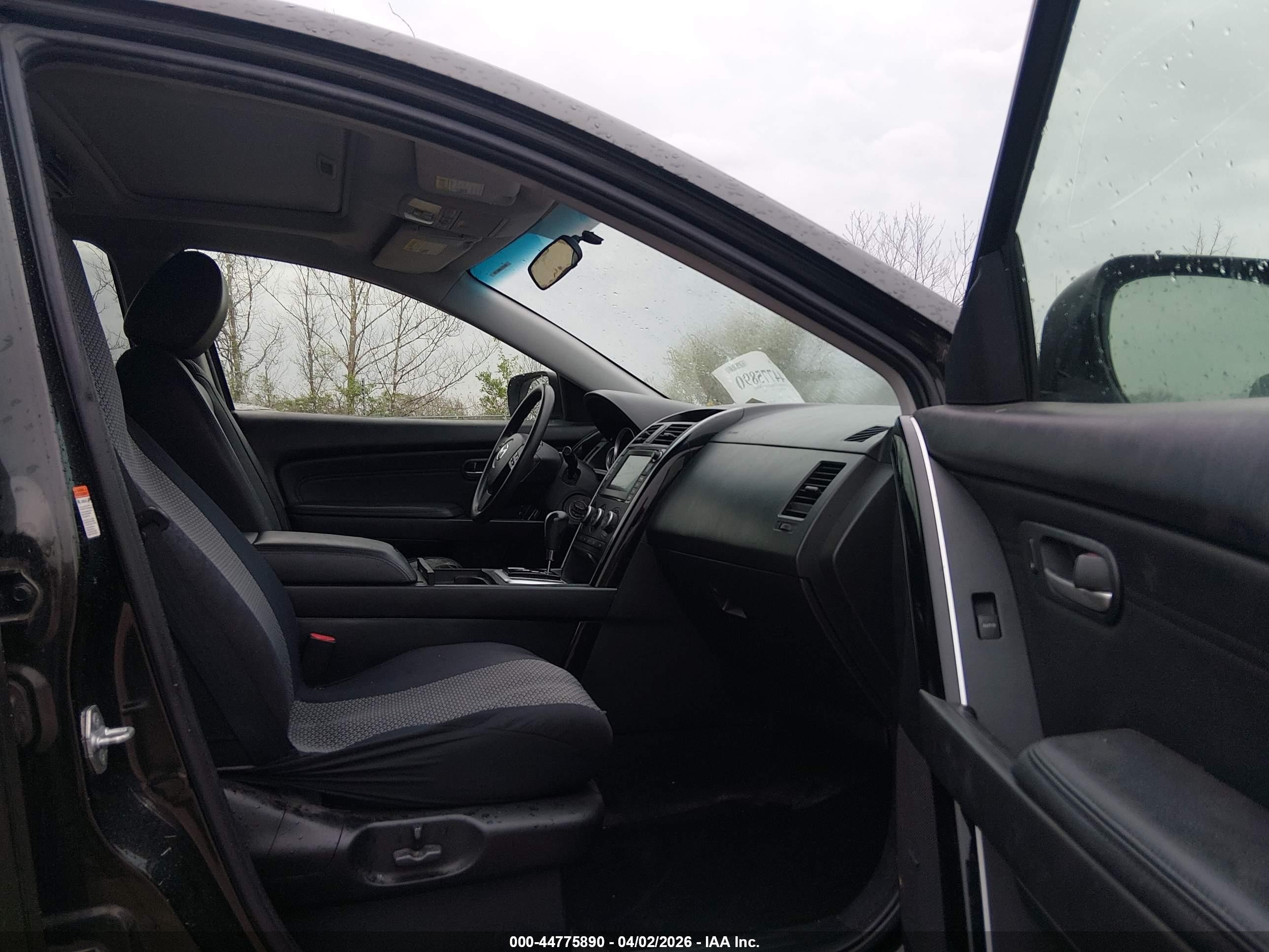 2007 Mazda Cx-9 Touring Black vin: JM3TB28Y270112474
