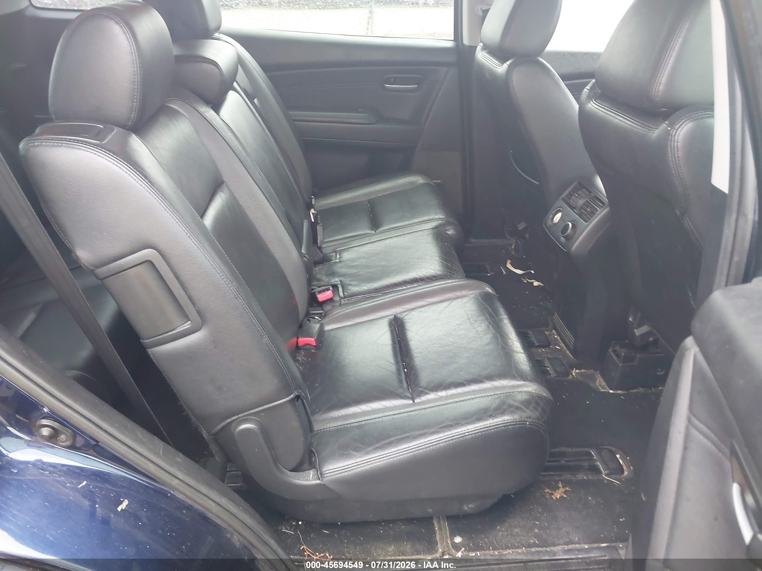 2007 Mazda Cx-9 Touring Blue vin: JM3TB28Y270120123