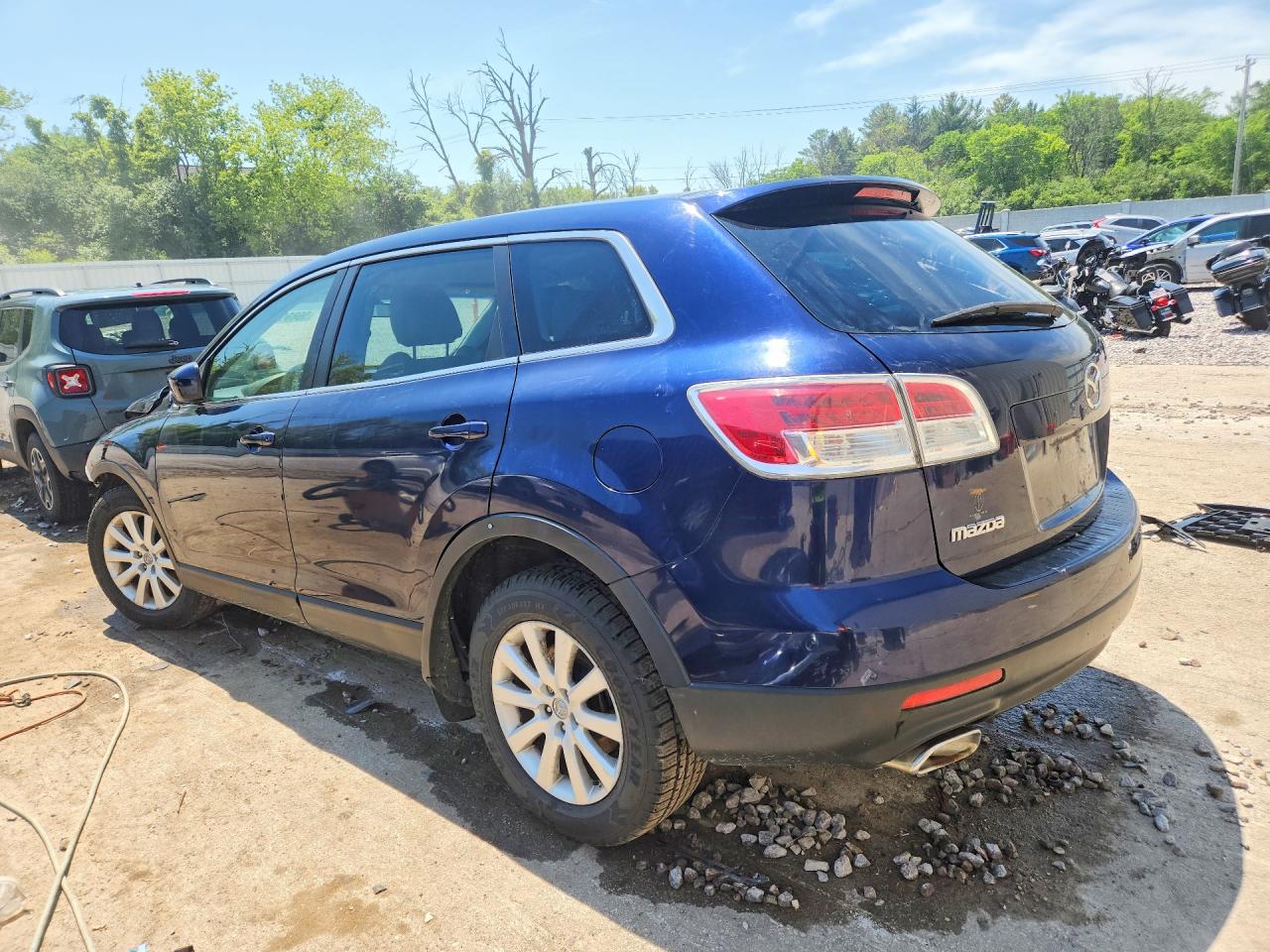 2007 Mazda Cx-9 Blue vin: JM3TB28Y370111107