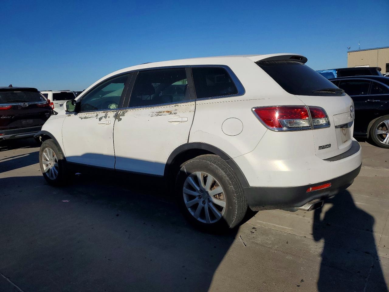 2007 Mazda Cx-9 White vin: JM3TB28Y570110721