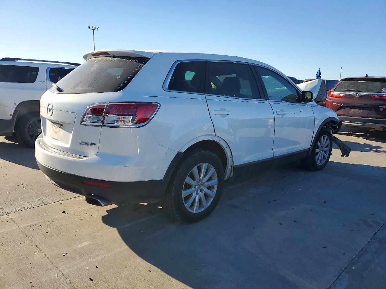 2007 Mazda Cx-9 White vin: JM3TB28Y570110721