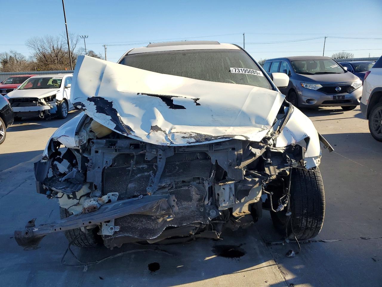 2007 Mazda Cx-9 White vin: JM3TB28Y570110721