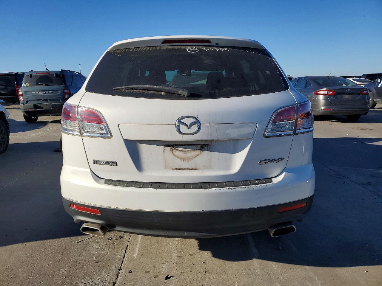 2007 Mazda Cx-9 White vin: JM3TB28Y570110721