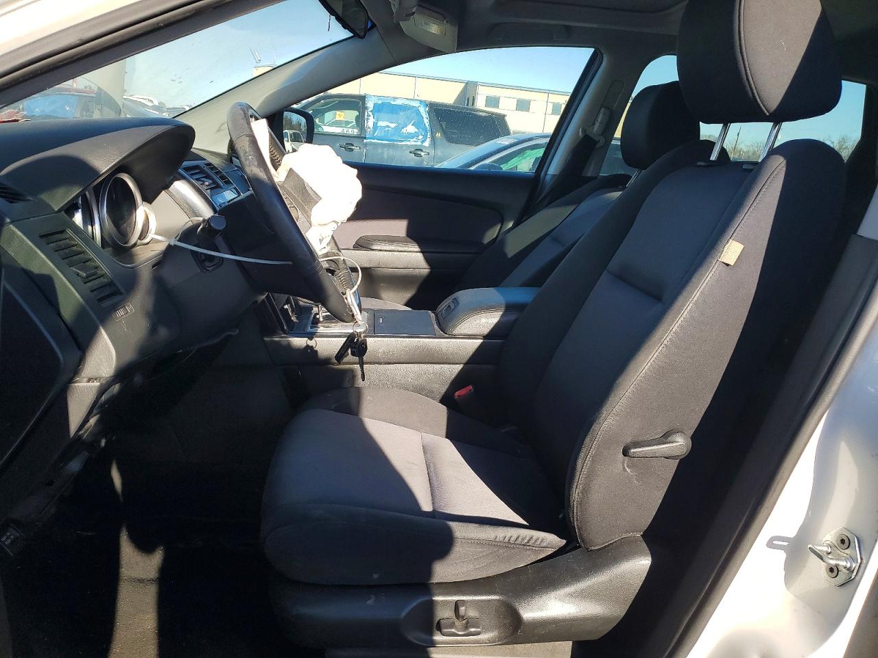 2007 Mazda Cx-9 White vin: JM3TB28Y570110721