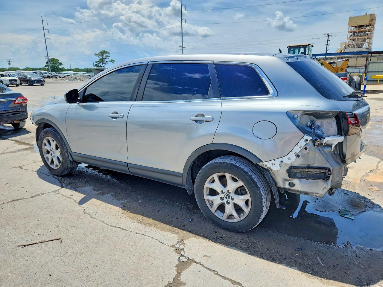 2013 Mazda Cx-9 Sport Silver vin: JM3TB2BA0D0401232