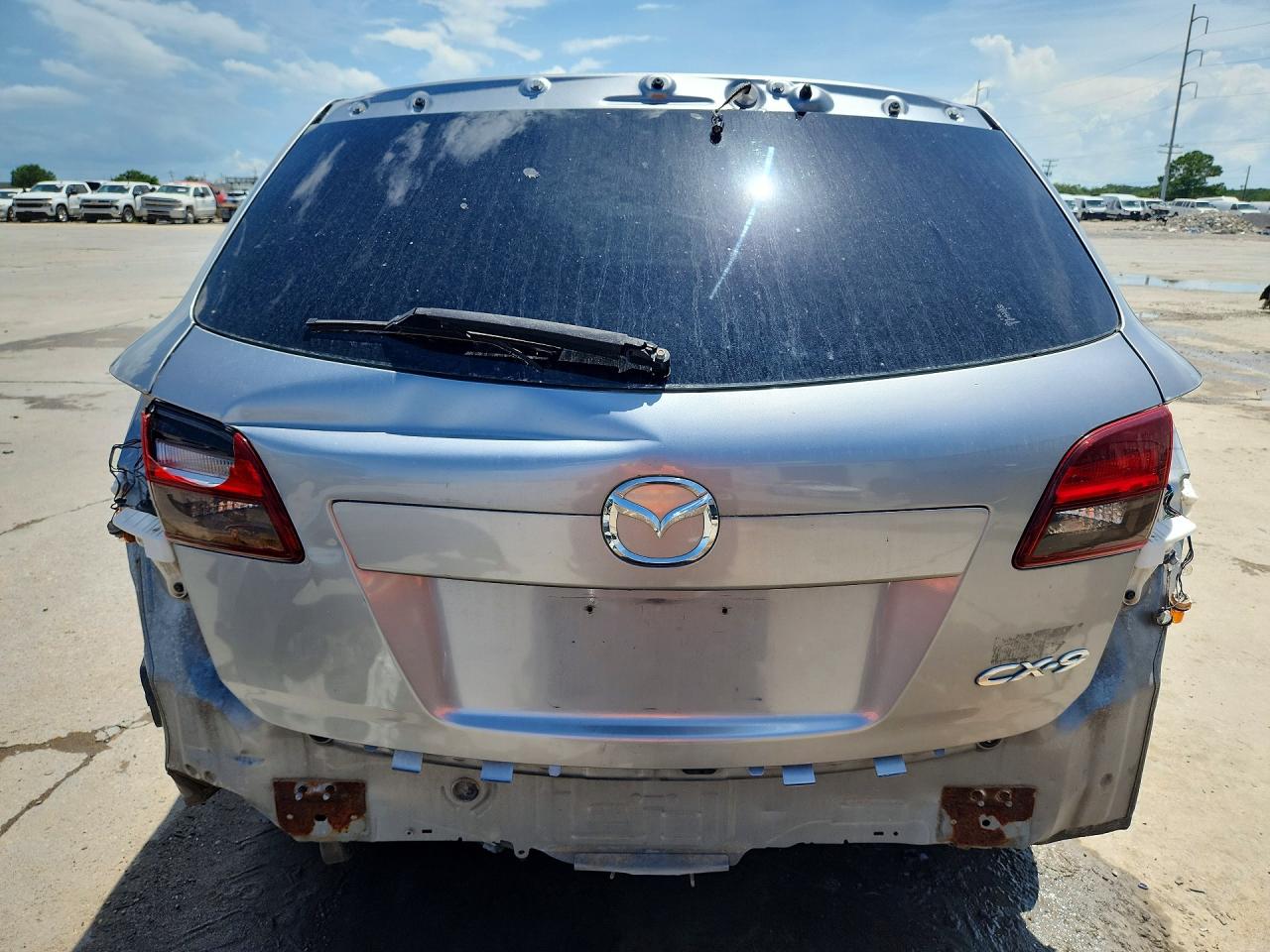2013 Mazda Cx-9 Sport Silver vin: JM3TB2BA0D0401232