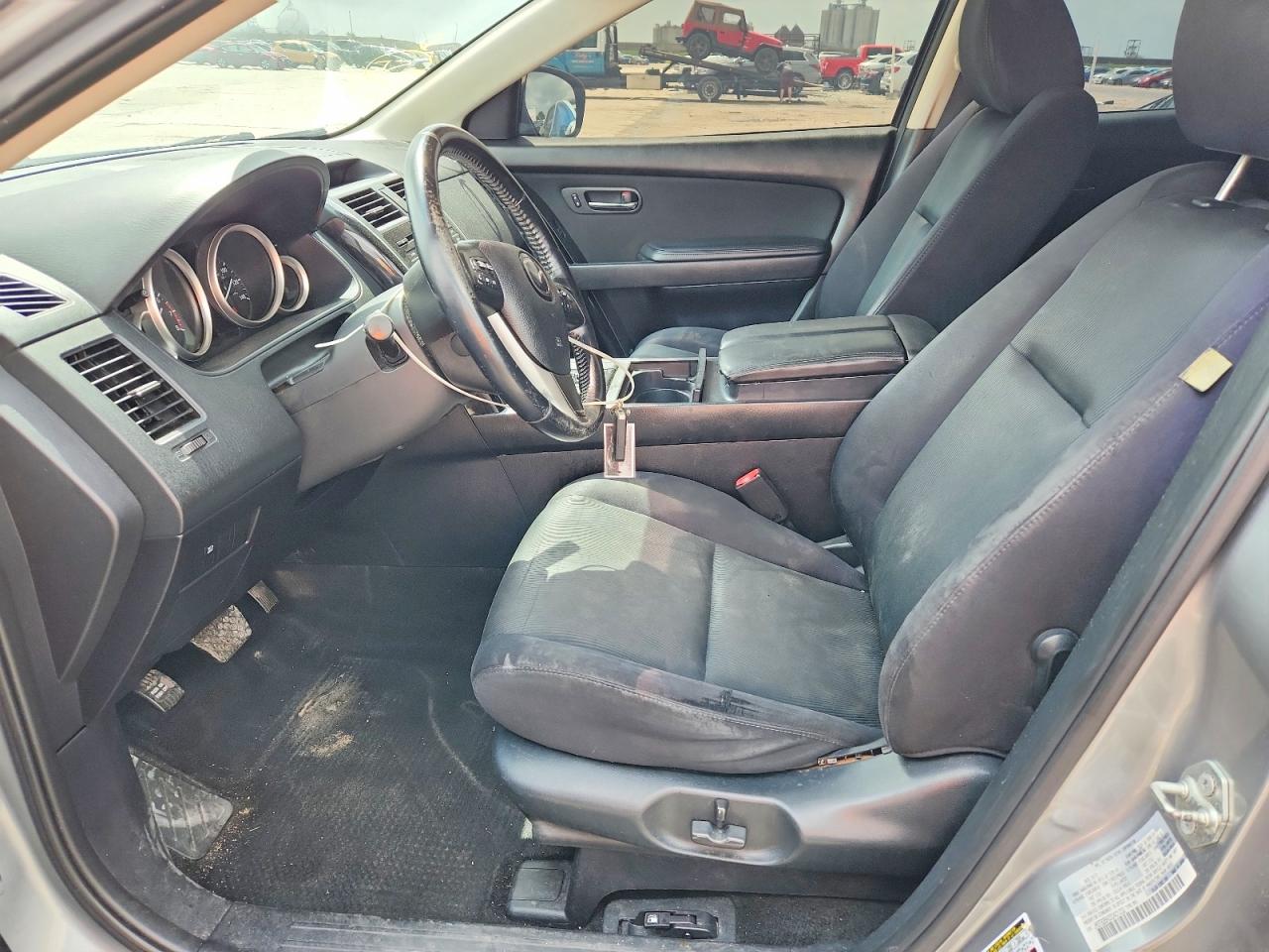 2013 Mazda Cx-9 Sport Silver vin: JM3TB2BA0D0401232