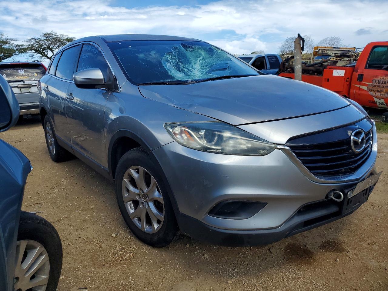 2015 Mazda Cx-9 Sport Gray vin: JM3TB2BA0F0449350