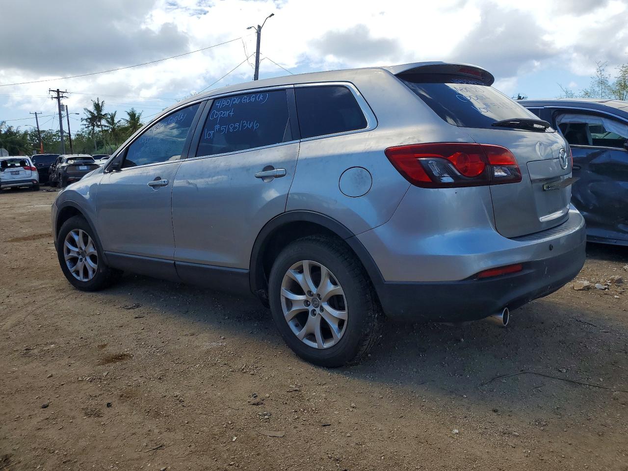 2015 Mazda Cx-9 Sport Gray vin: JM3TB2BA0F0449350