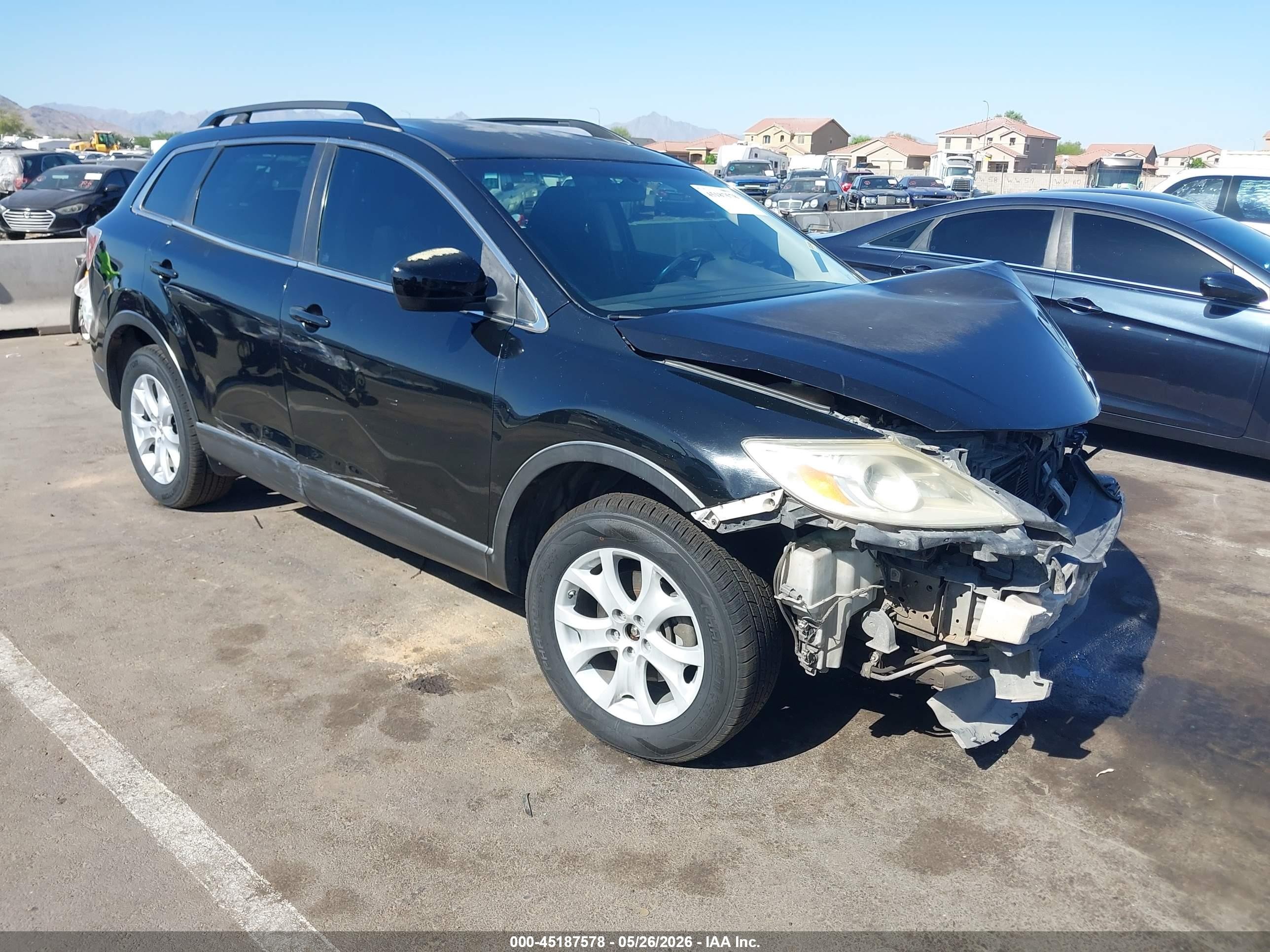2011 Mazda Cx-9 Sport Black vin: JM3TB2BA1B0309799