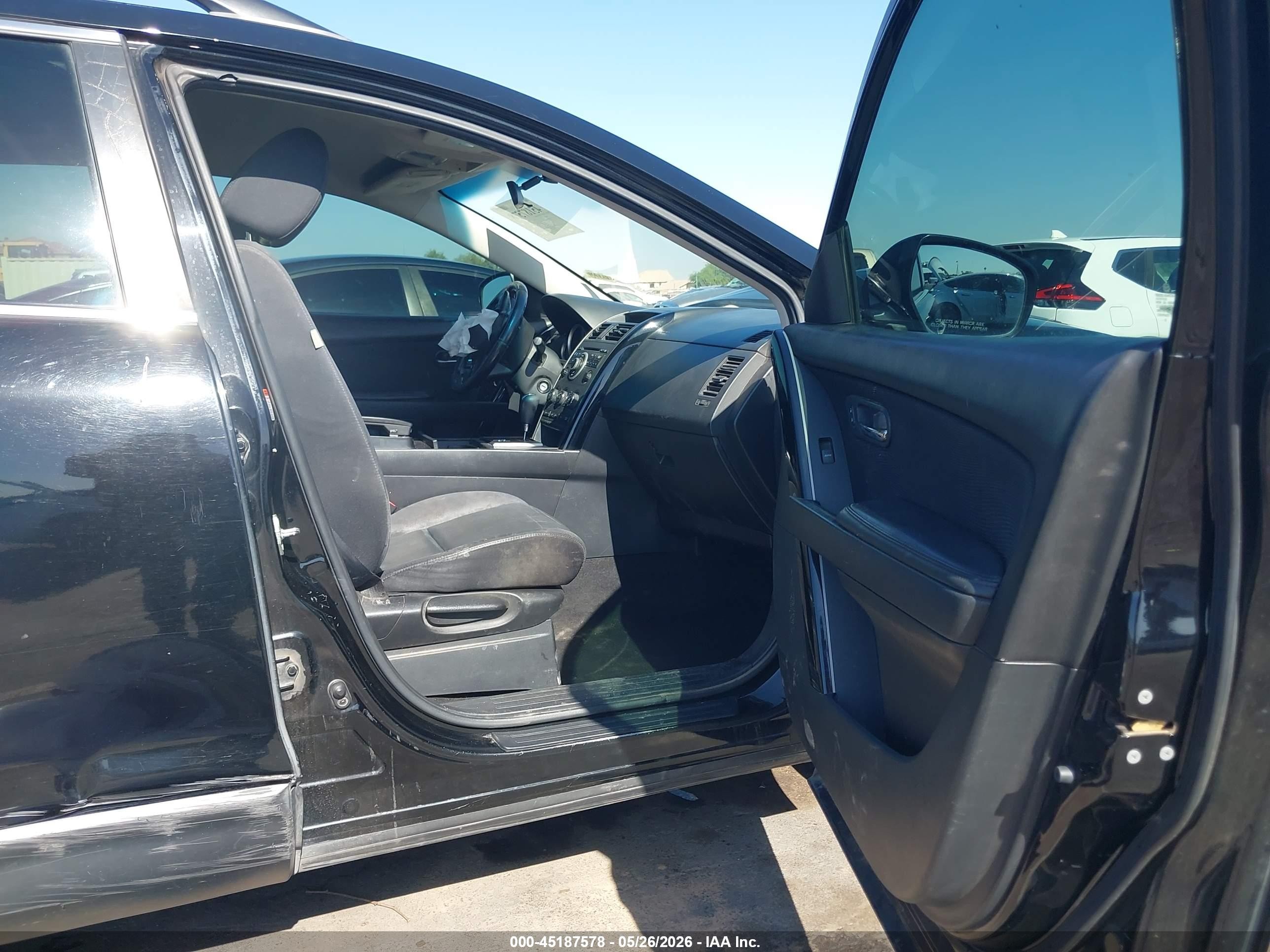 2011 Mazda Cx-9 Sport Black vin: JM3TB2BA1B0309799
