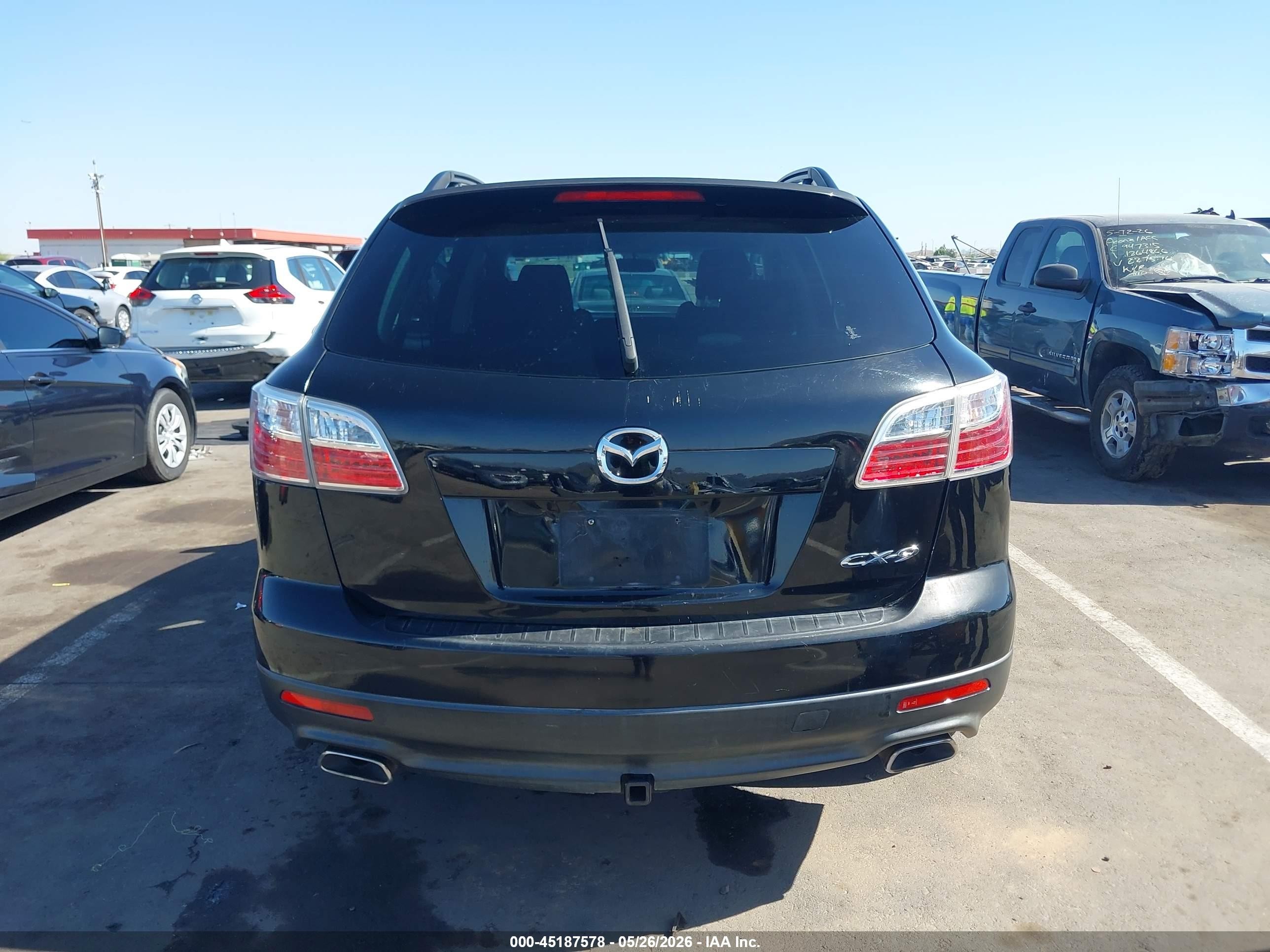2011 Mazda Cx-9 Sport Black vin: JM3TB2BA1B0309799