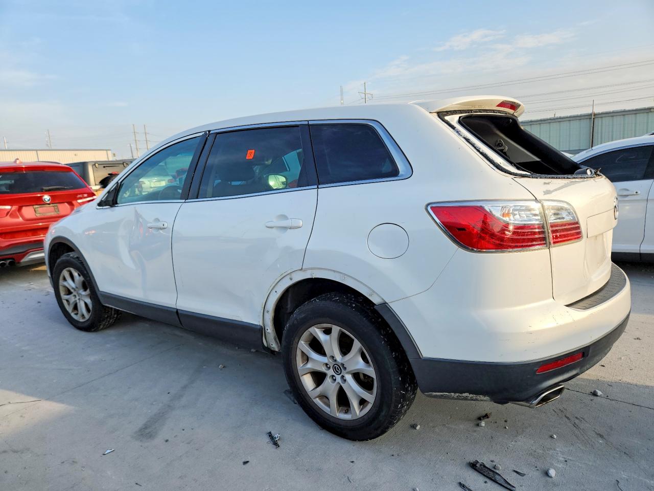 2011 Mazda Cx-9 White vin: JM3TB2BA1B0315523