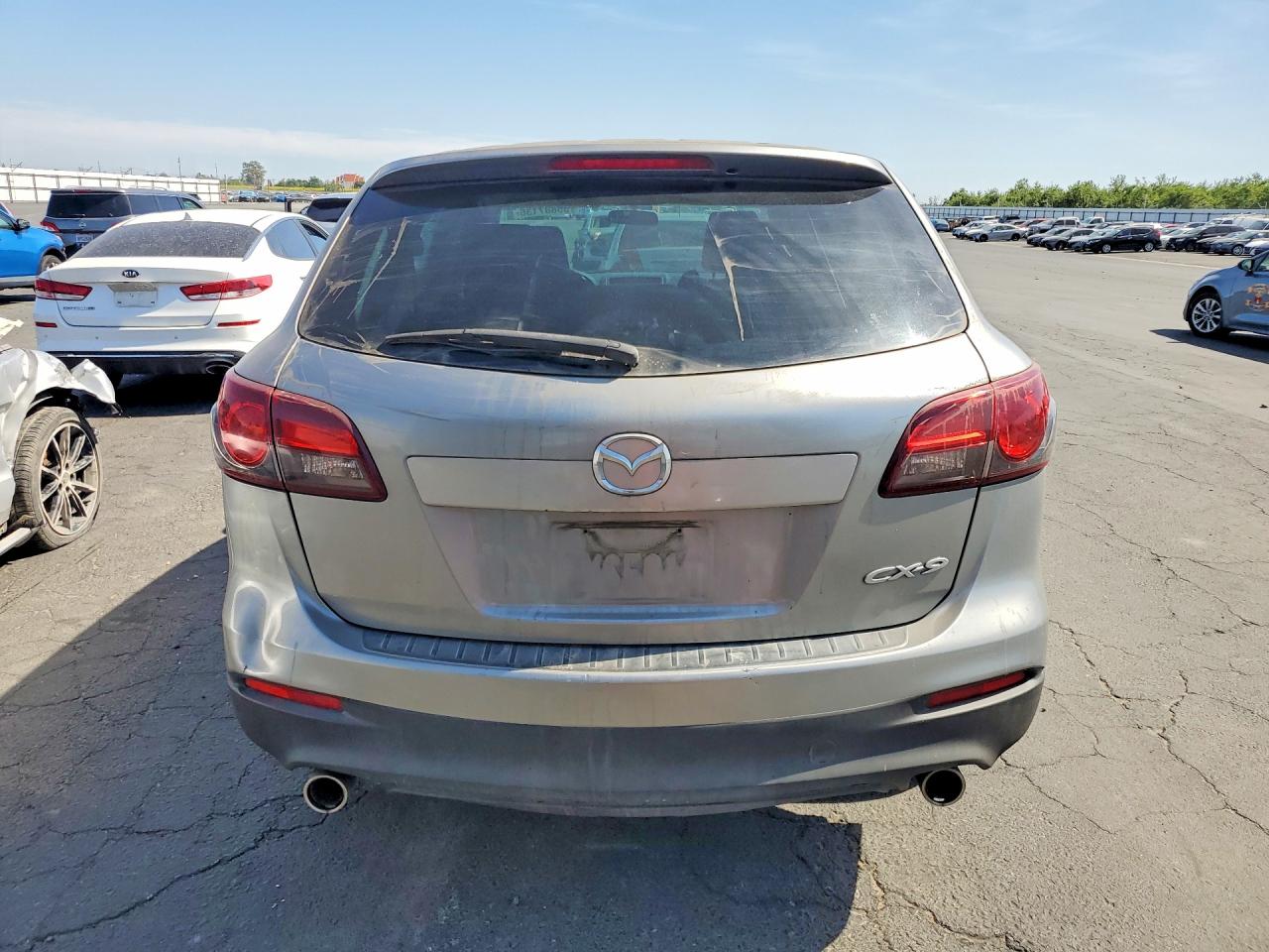 2015 Mazda Cx-9 Sport Silver vin: JM3TB2BA2F0454324