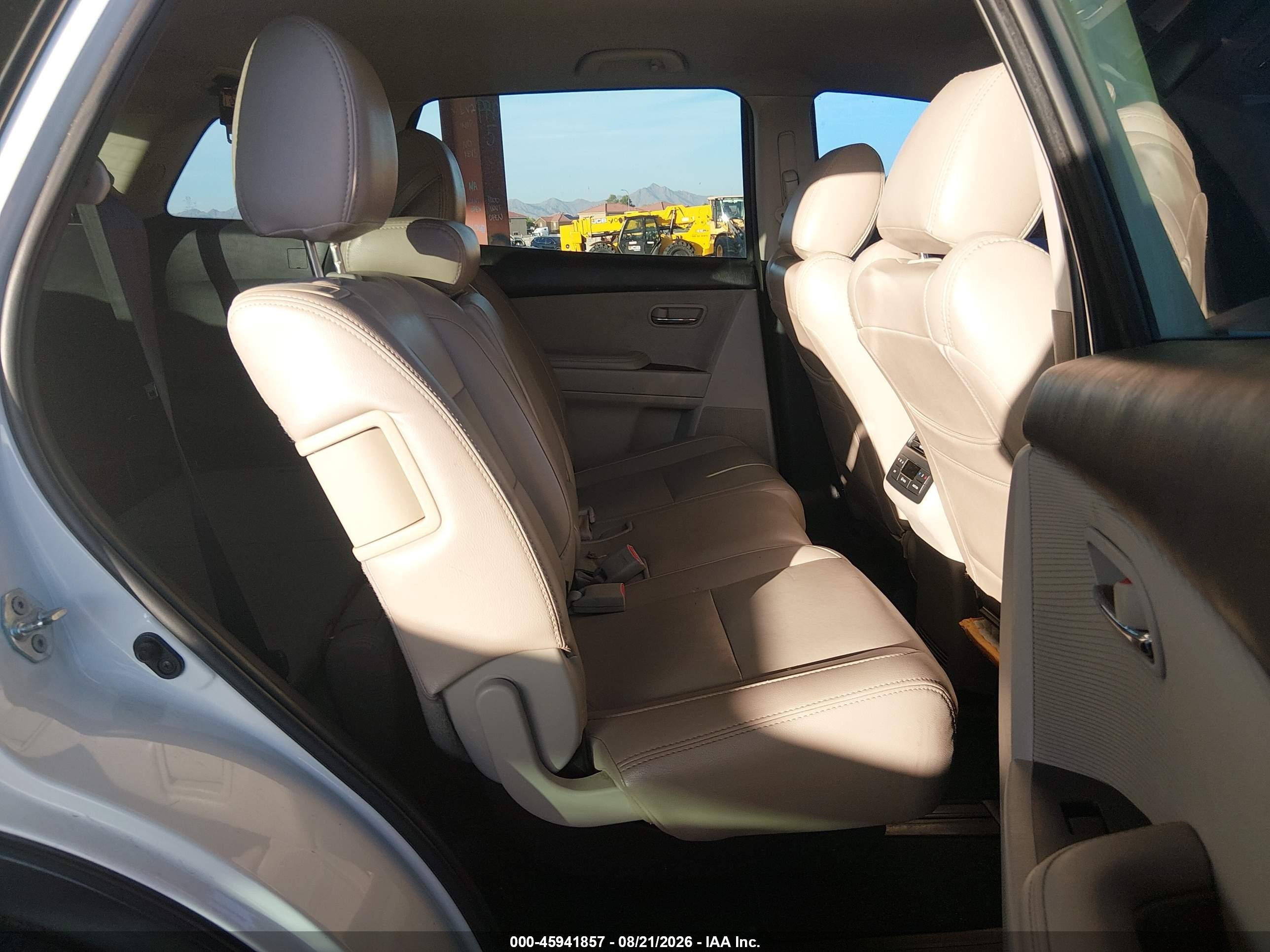 2012 Mazda Cx-9 Sport White vin: JM3TB2BA3C0334625
