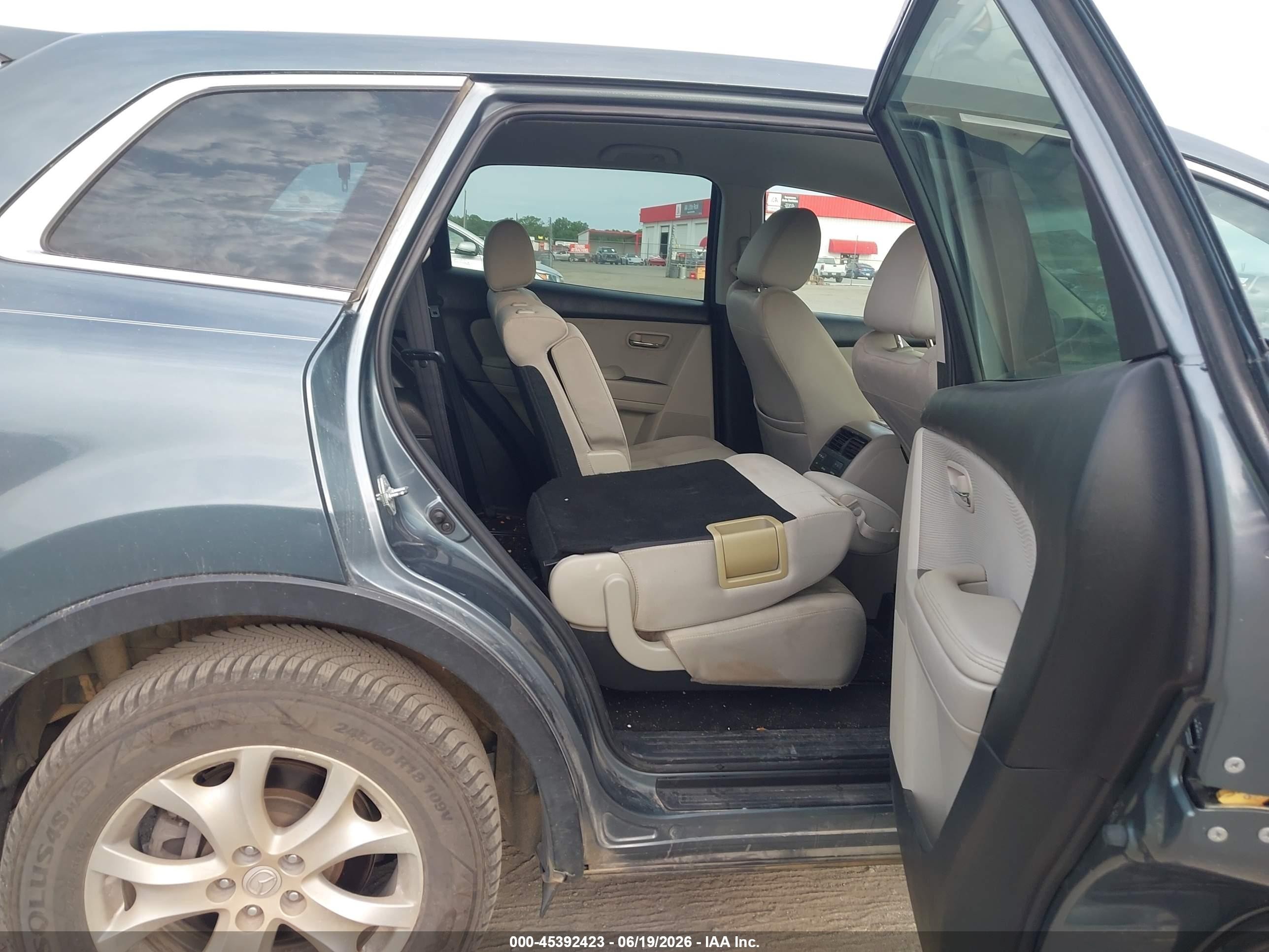 2011 Mazda Cx-9 Sport Green vin: JM3TB2BA4B0323552