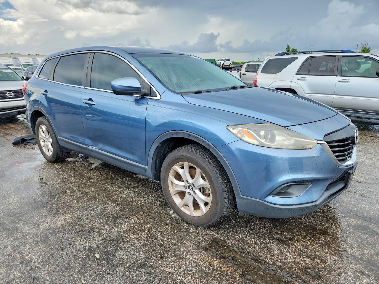2014 Mazda Cx-9 Sport Blue vin: JM3TB2BA4E0443694